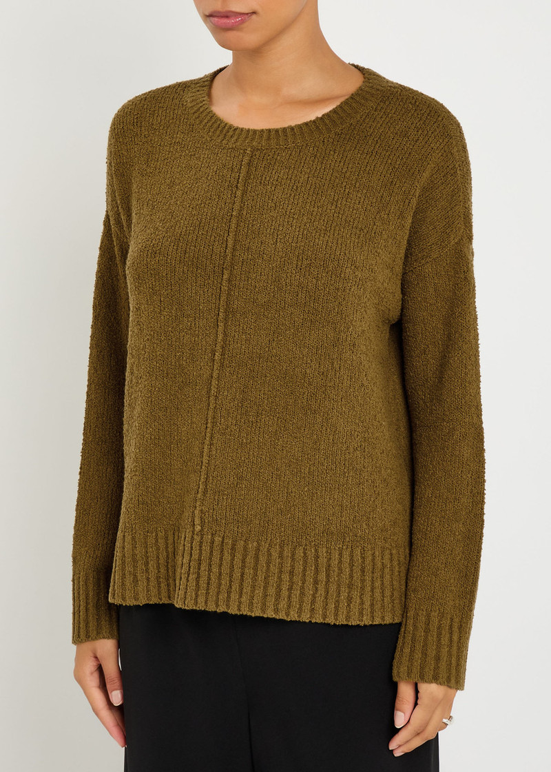 EILEEN FISHER Eileen Fisher Pintuck Bouclé Jumper outlook