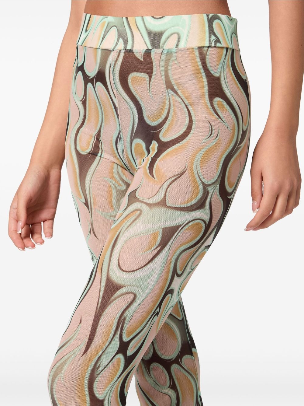 Flame leggings - 5