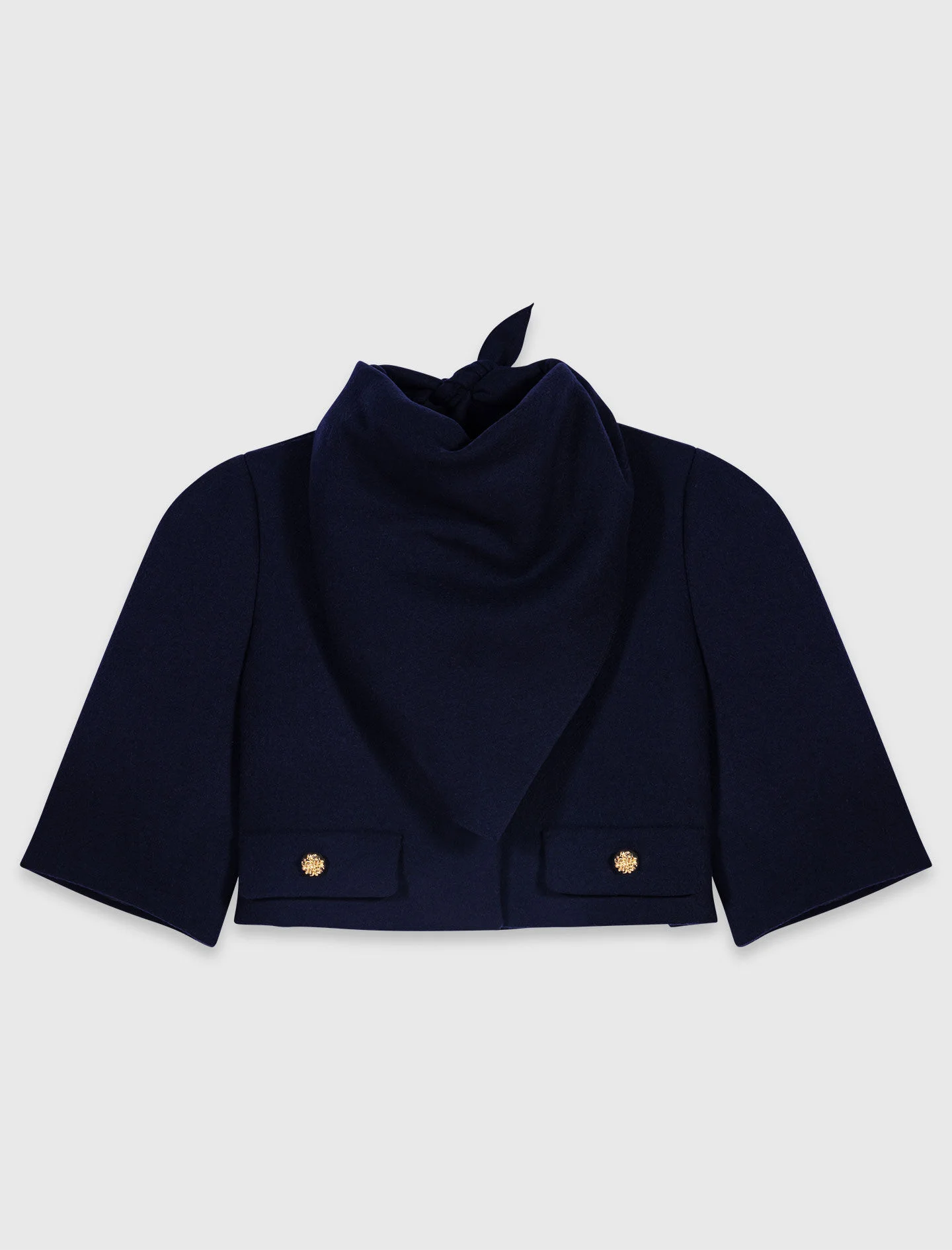 Short wool jacket - 1