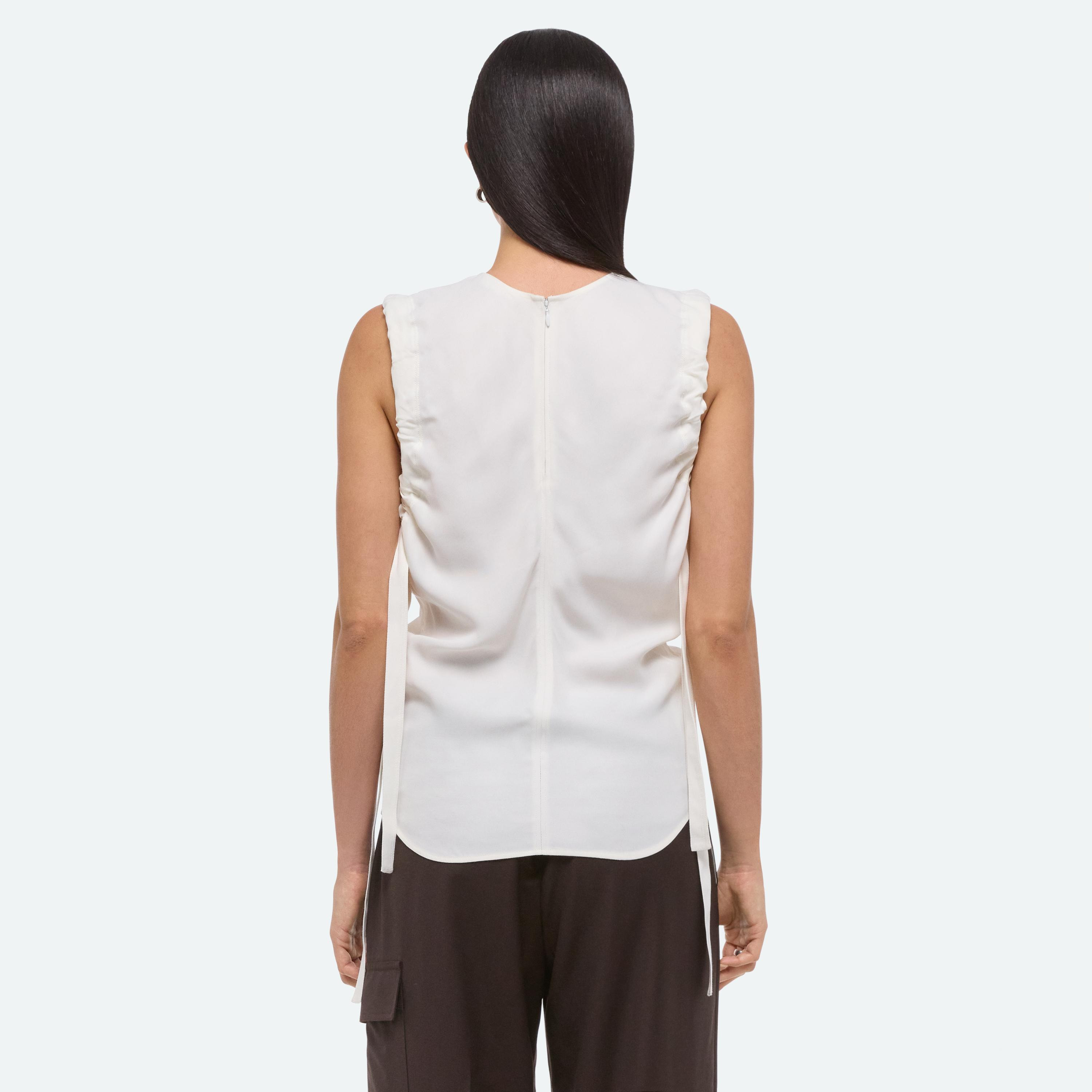 RUCHED ARMHOLE TOP - 6