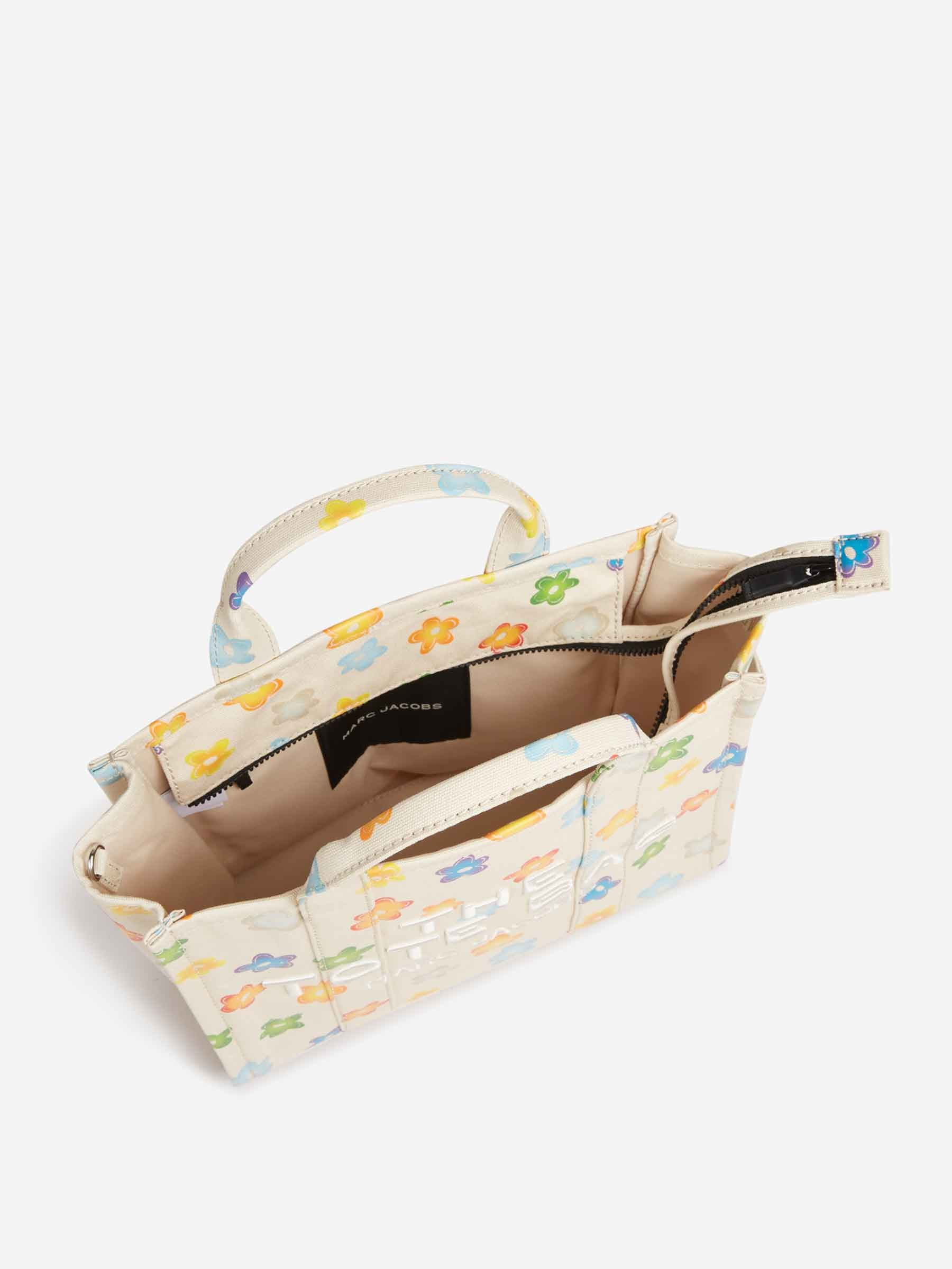 THE WILD DAISY CANVAS MEDIUM TOTE BAG - 4