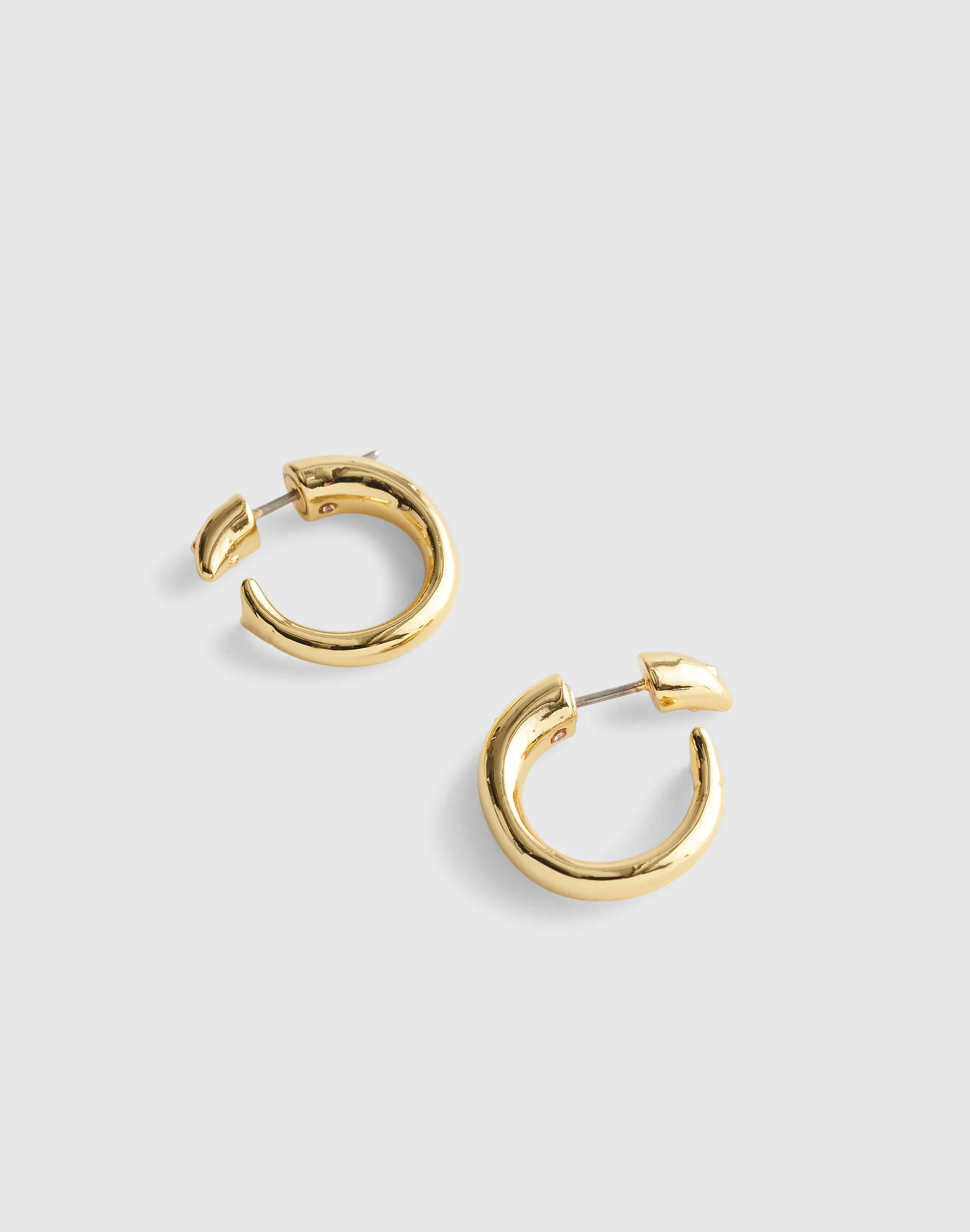 Fish Split Hoop Earrings - 1