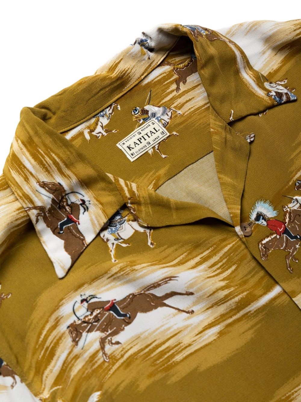 Kamikaze Aloha polo-print short-sleeve shirt - 5
