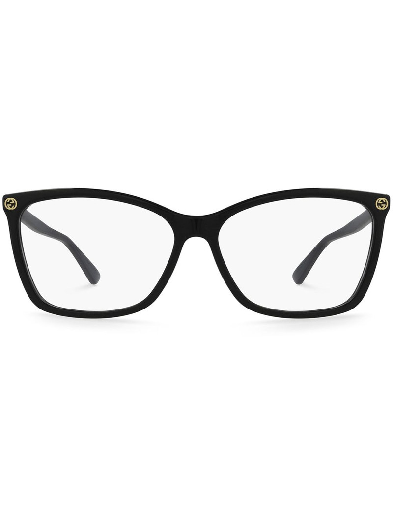 rectangular-frame glasses 1