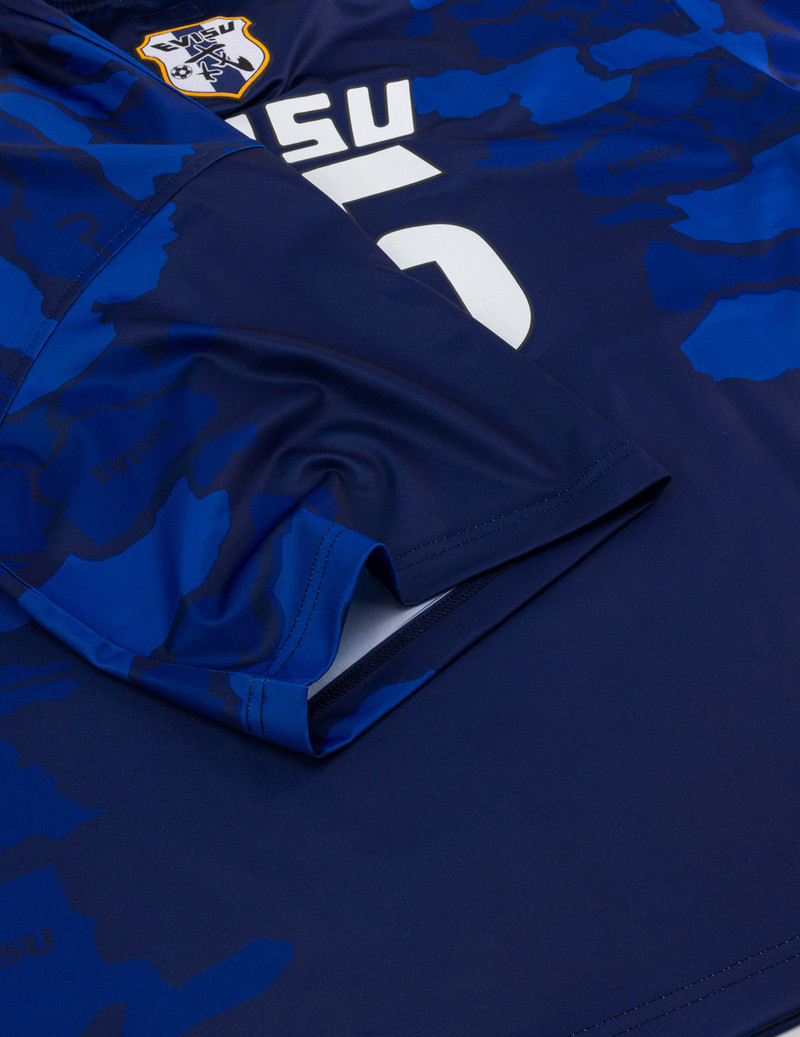 Ishigaki Camo Print Football Jersey 12