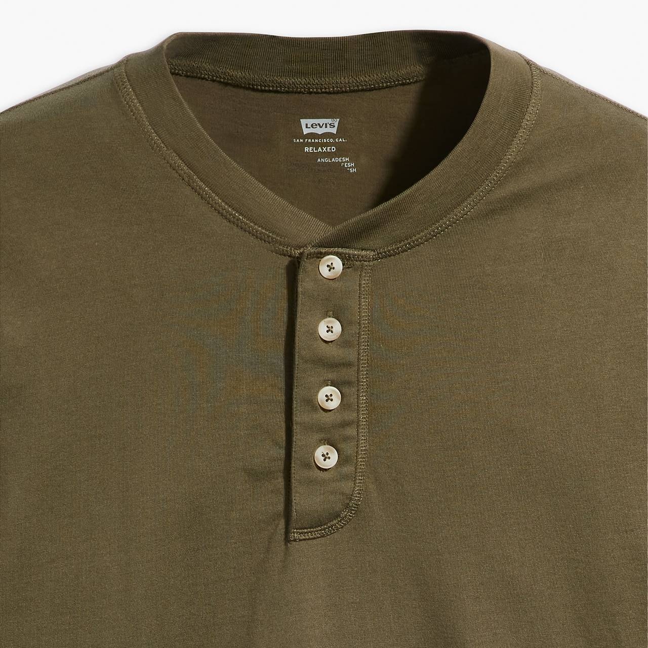 FOUR-BUTTON HENLEY - 4
