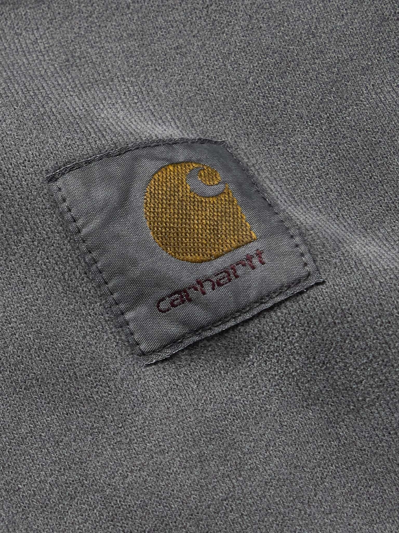 Vista Logo-Appliquéd Garment-Dyed Cotton-Jersey Hoodie - 9