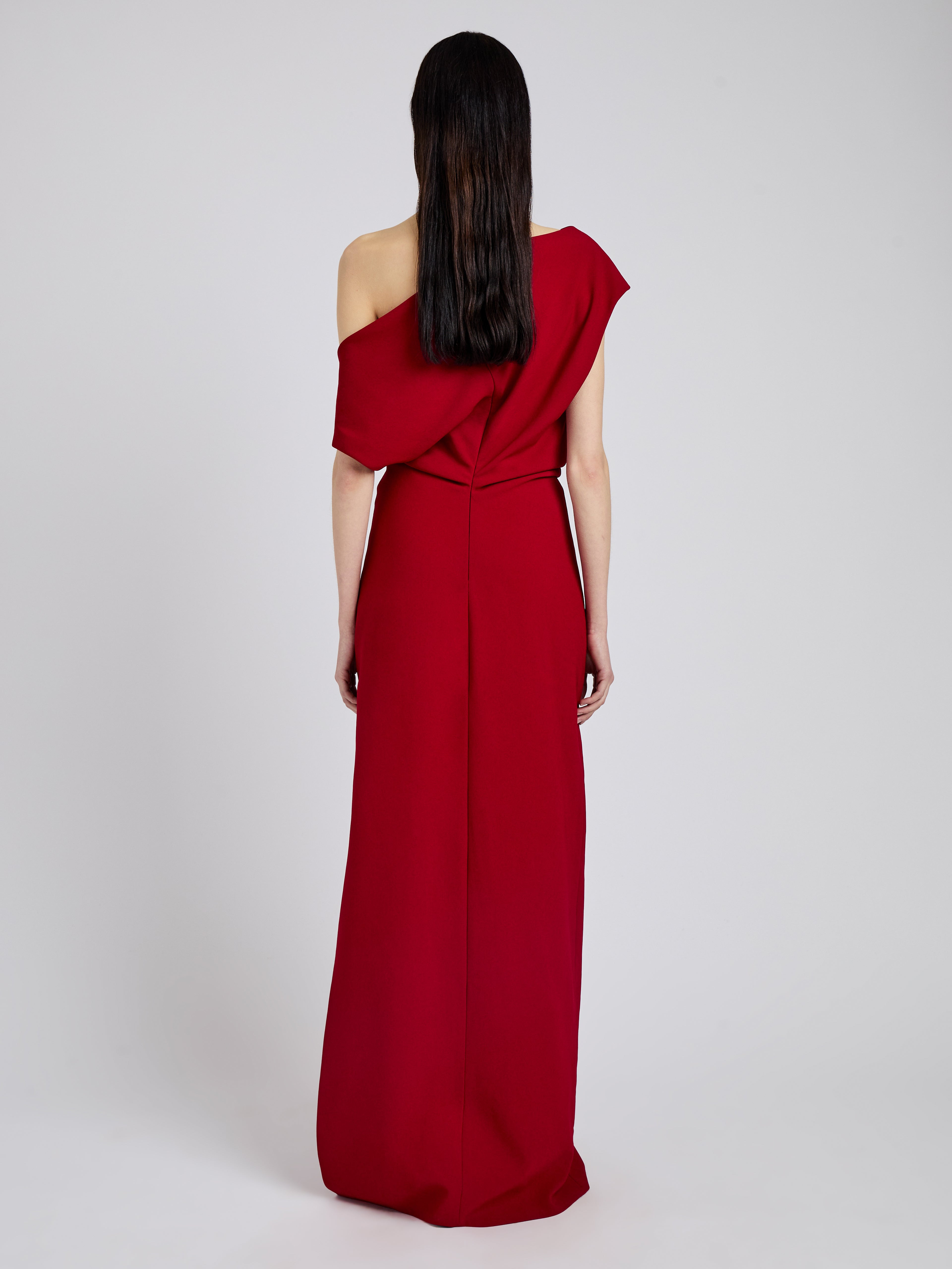 Rosina Dress in Light Double Crepe - 4