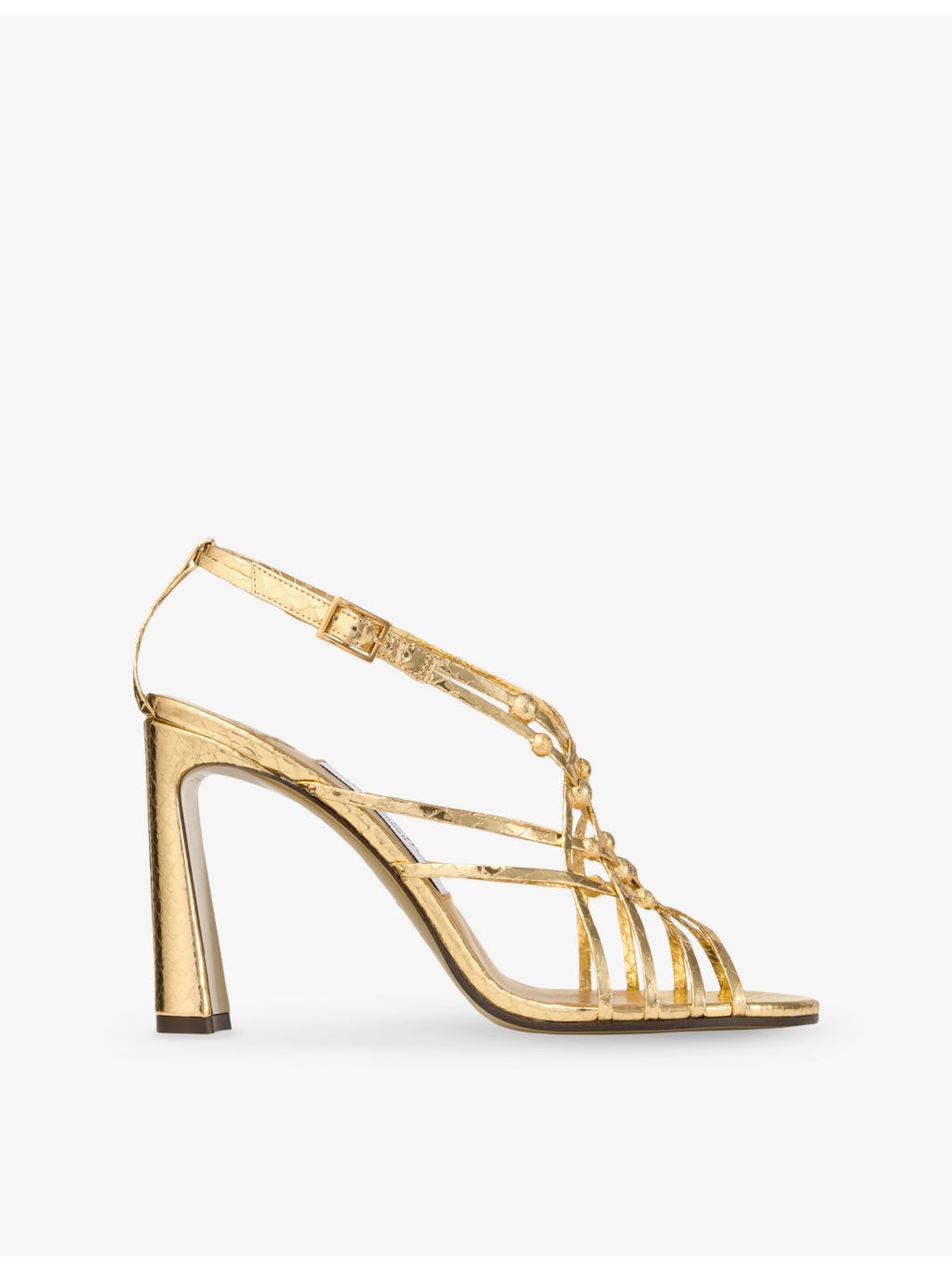 Felice 95 Wrap Leather Heeled Sandals - 1