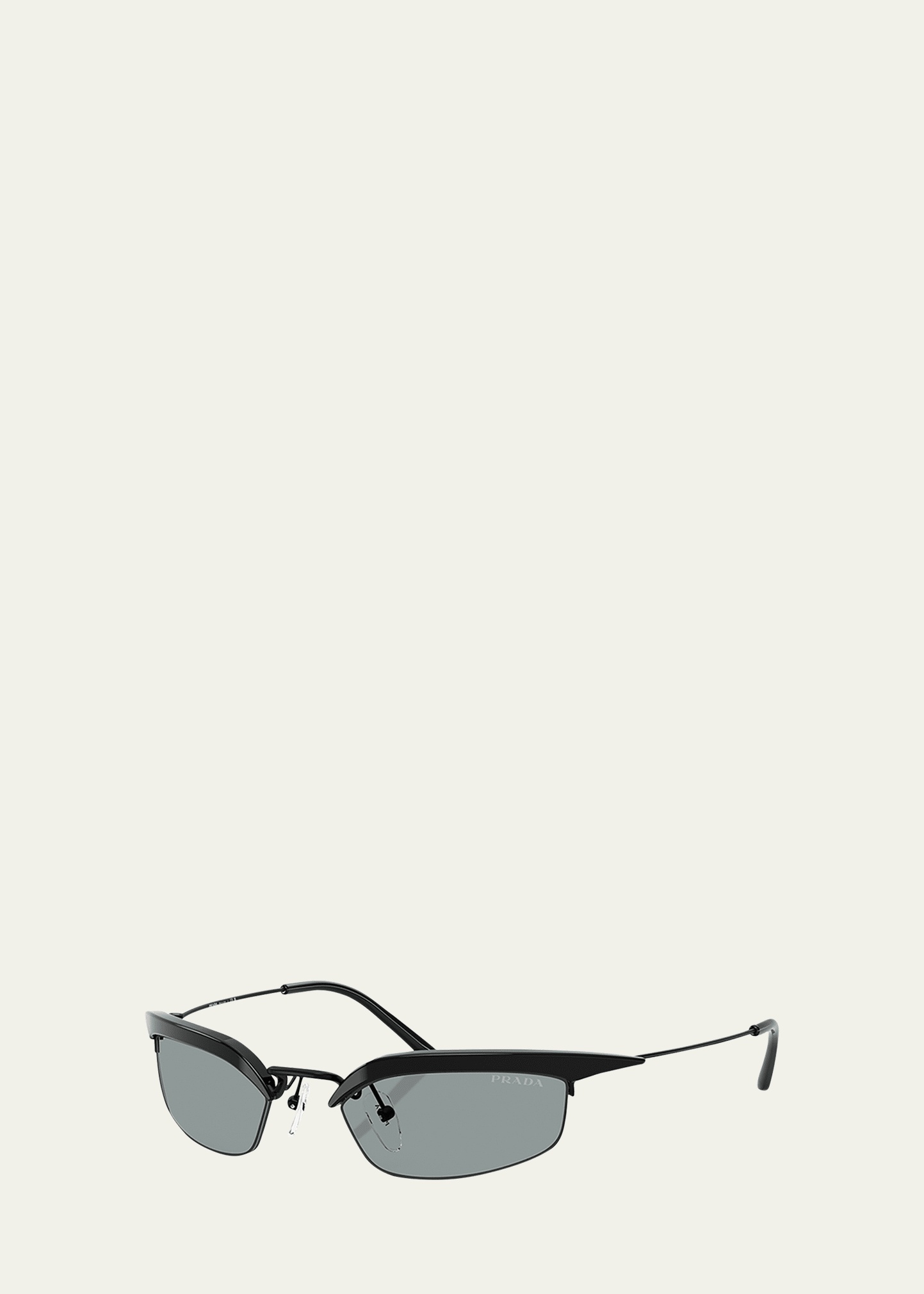 B50S Rectangle Metal Sunglasses - 2