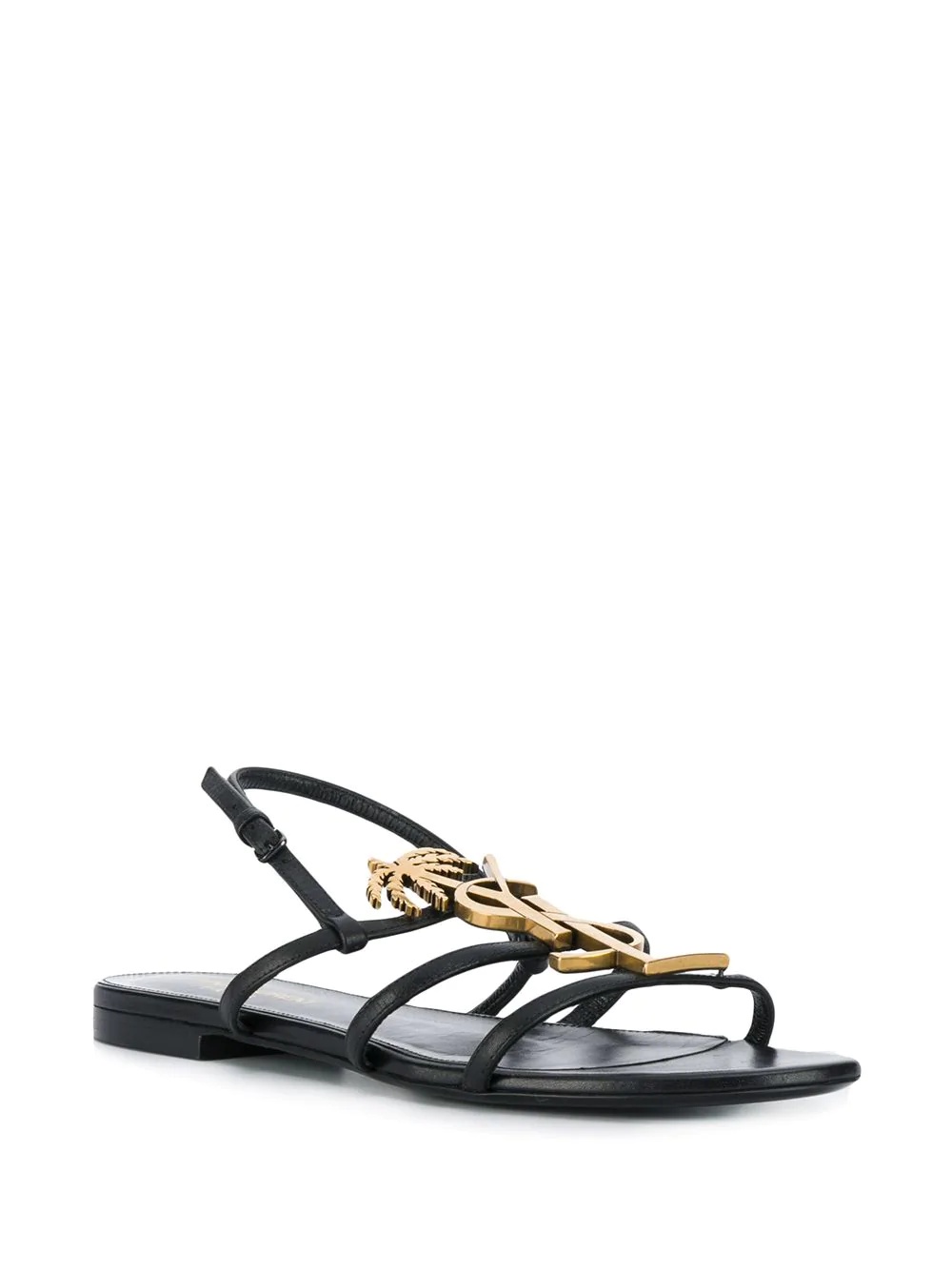 Cassandra logo sandals - 2