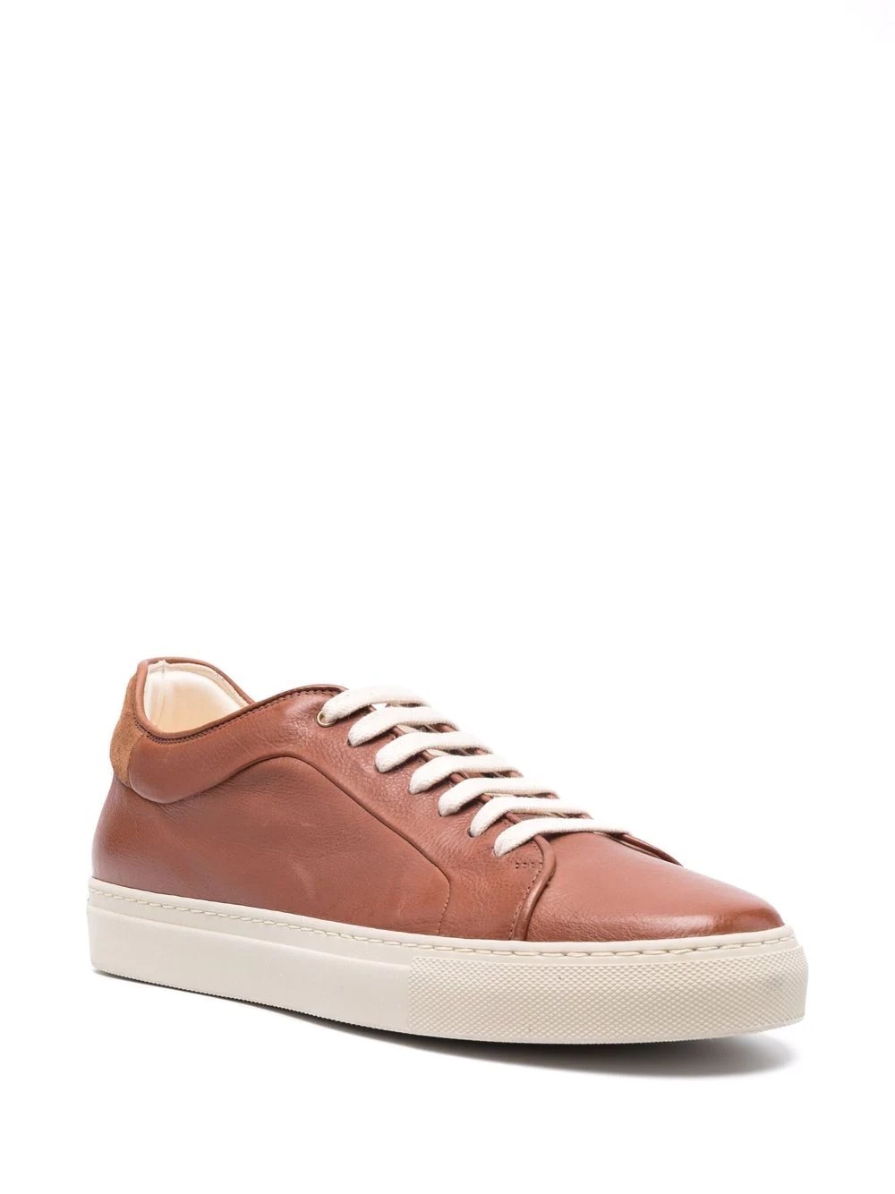 flat lace-up sneakers - 2