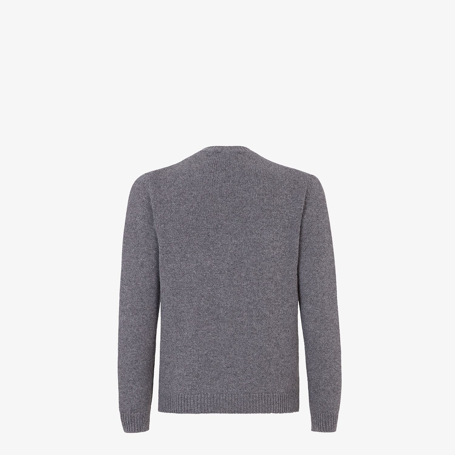 Gray cashmere sweater - 2