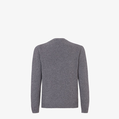 FENDI Gray cashmere sweater outlook