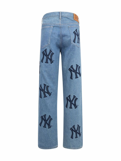 Supreme x New York Yankees regular jeans outlook