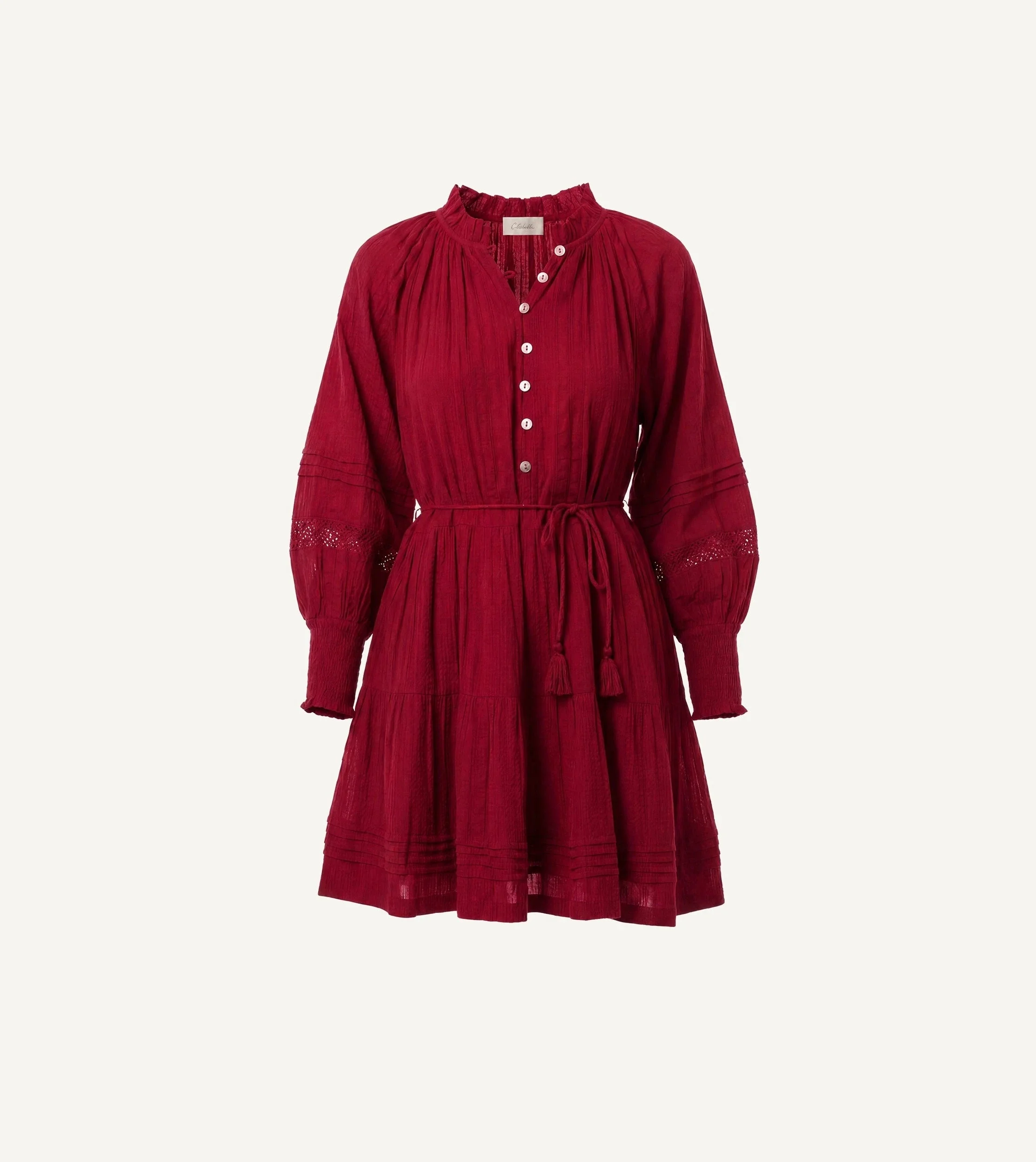 MEADOW MINI DRESS | RUMBA RED - 1