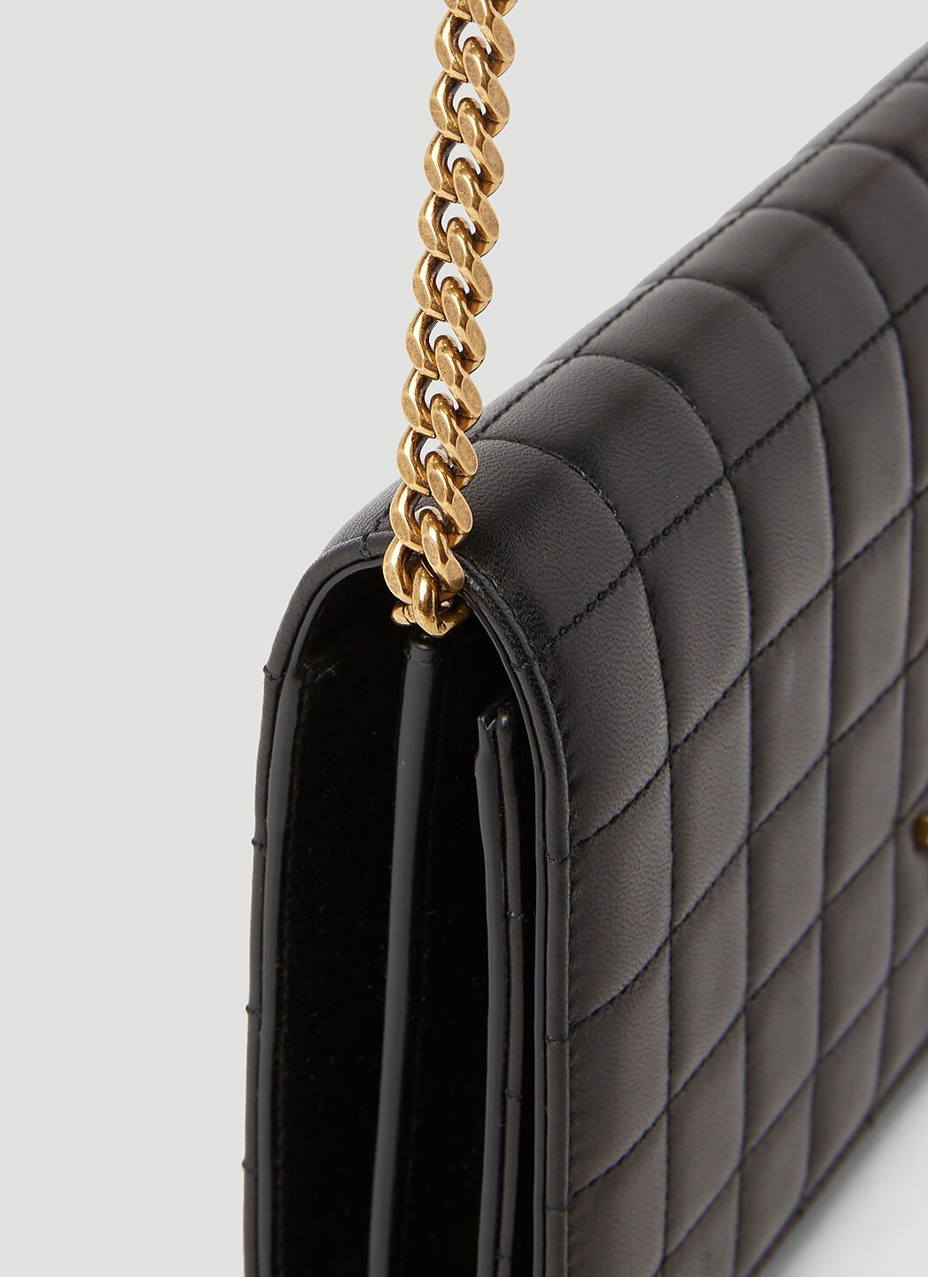 Cassandre Matelassé Carré Chain Wallet - 6