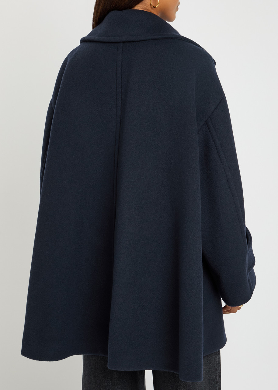 Chloe Double-breasted Wool-blend Jacket - 3