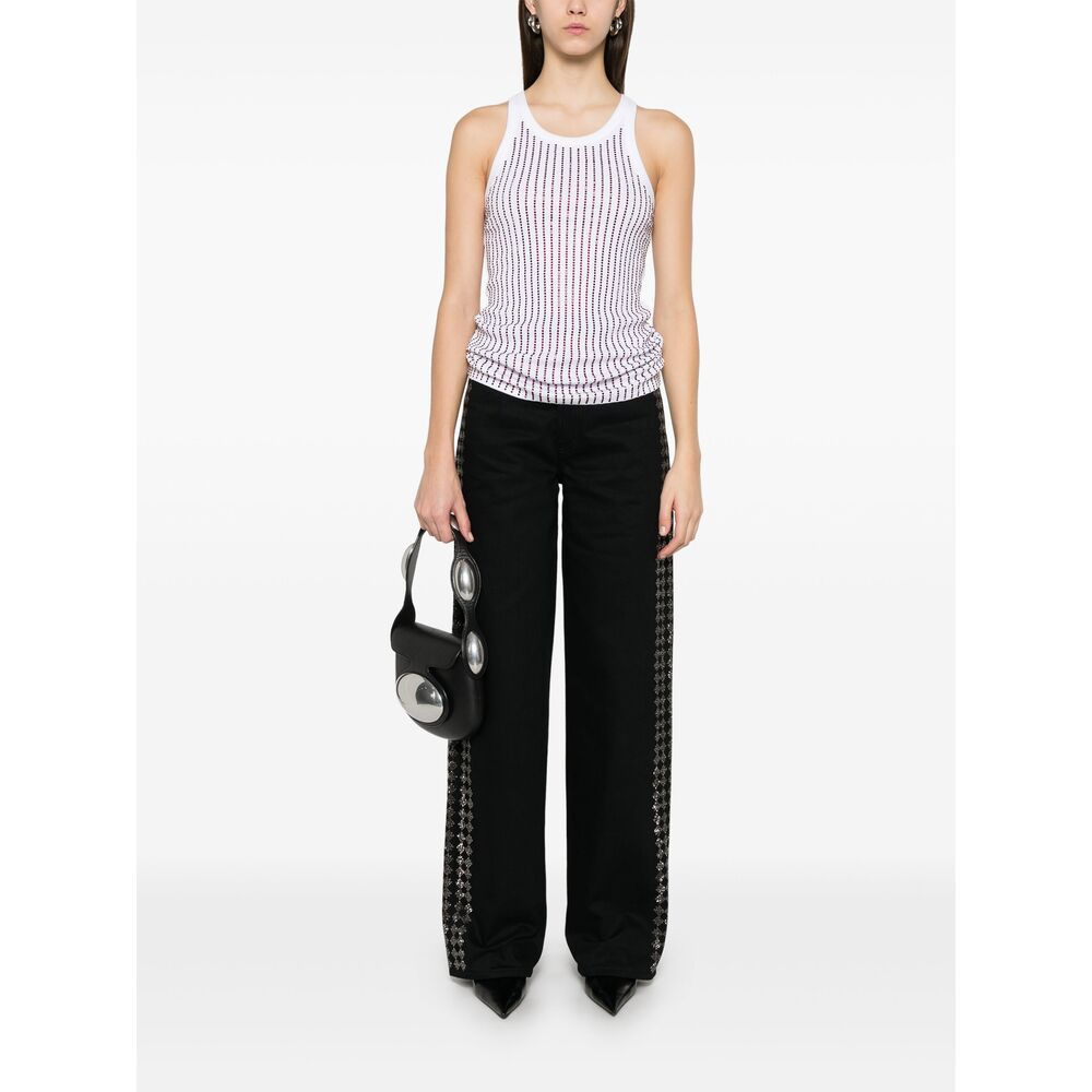 Amiri Black Denim - Straight-Leg Jeans Women - 2