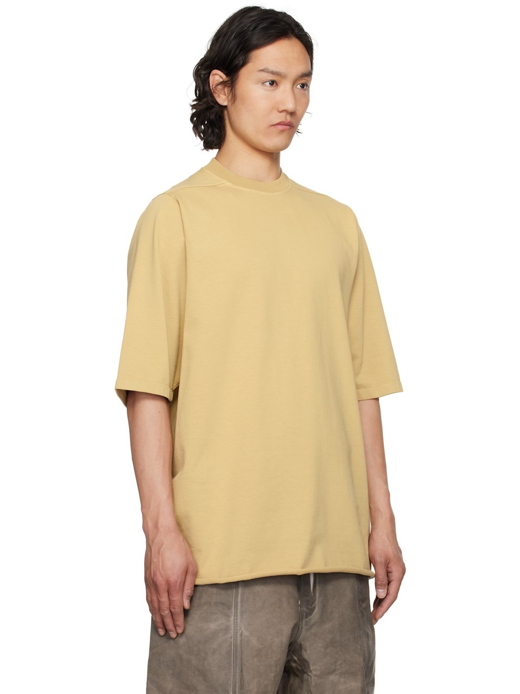 Beige Hollywood Jumbo SS T-shirt - 2
