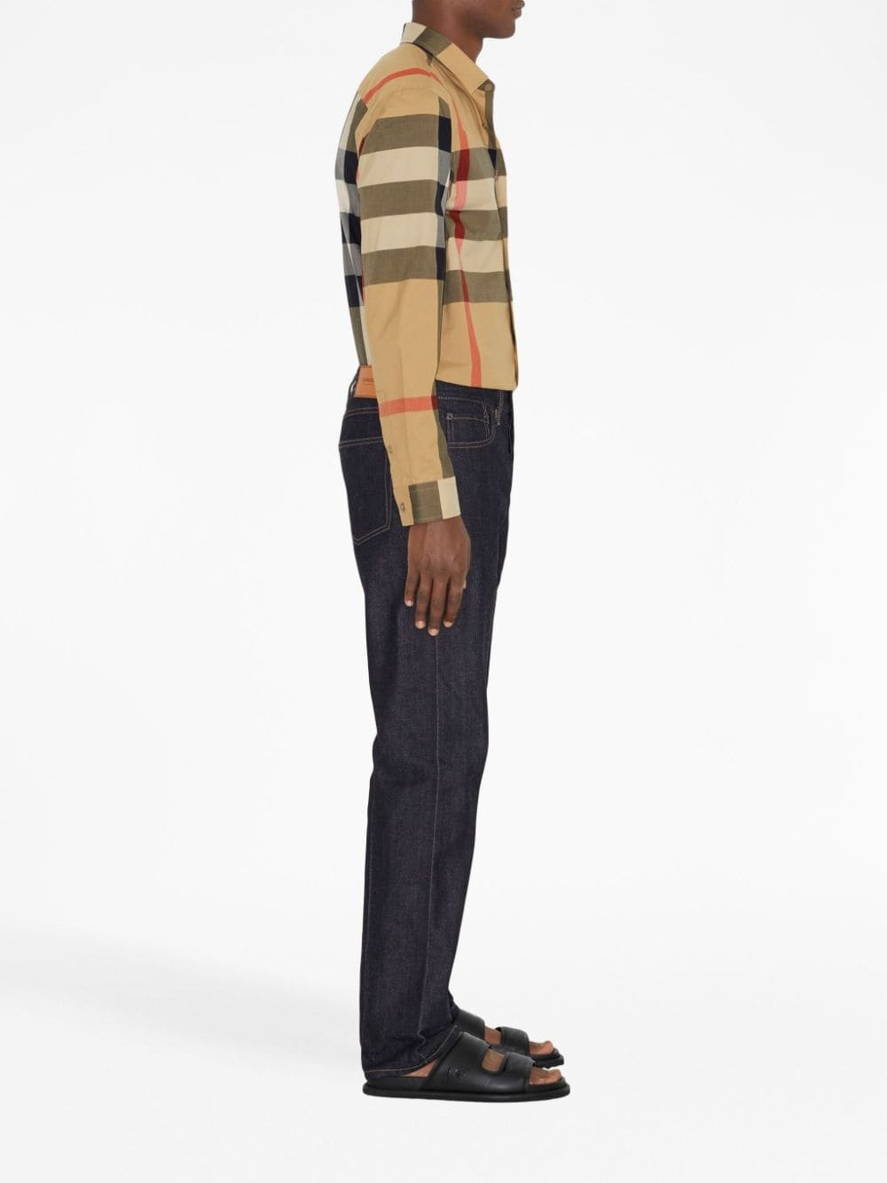 checkered cotton shirt - 3