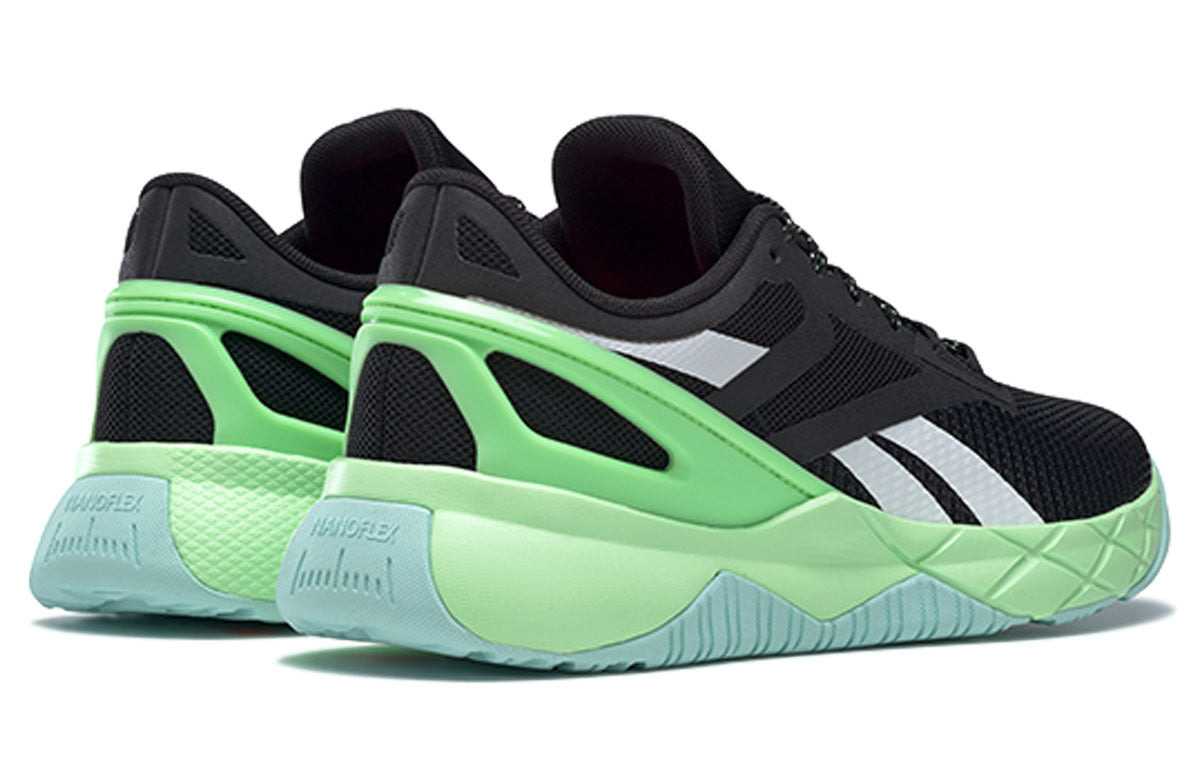 (WMNS) Reebok Nanoflex TR 'Black Neon Mint' FX7941 - 5