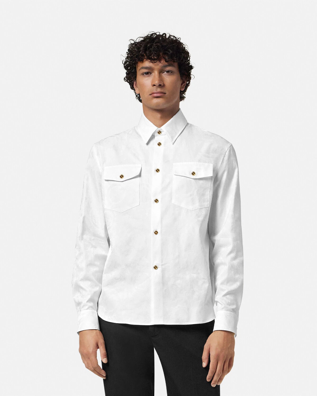 Barocco Jacquard Shirt - 4