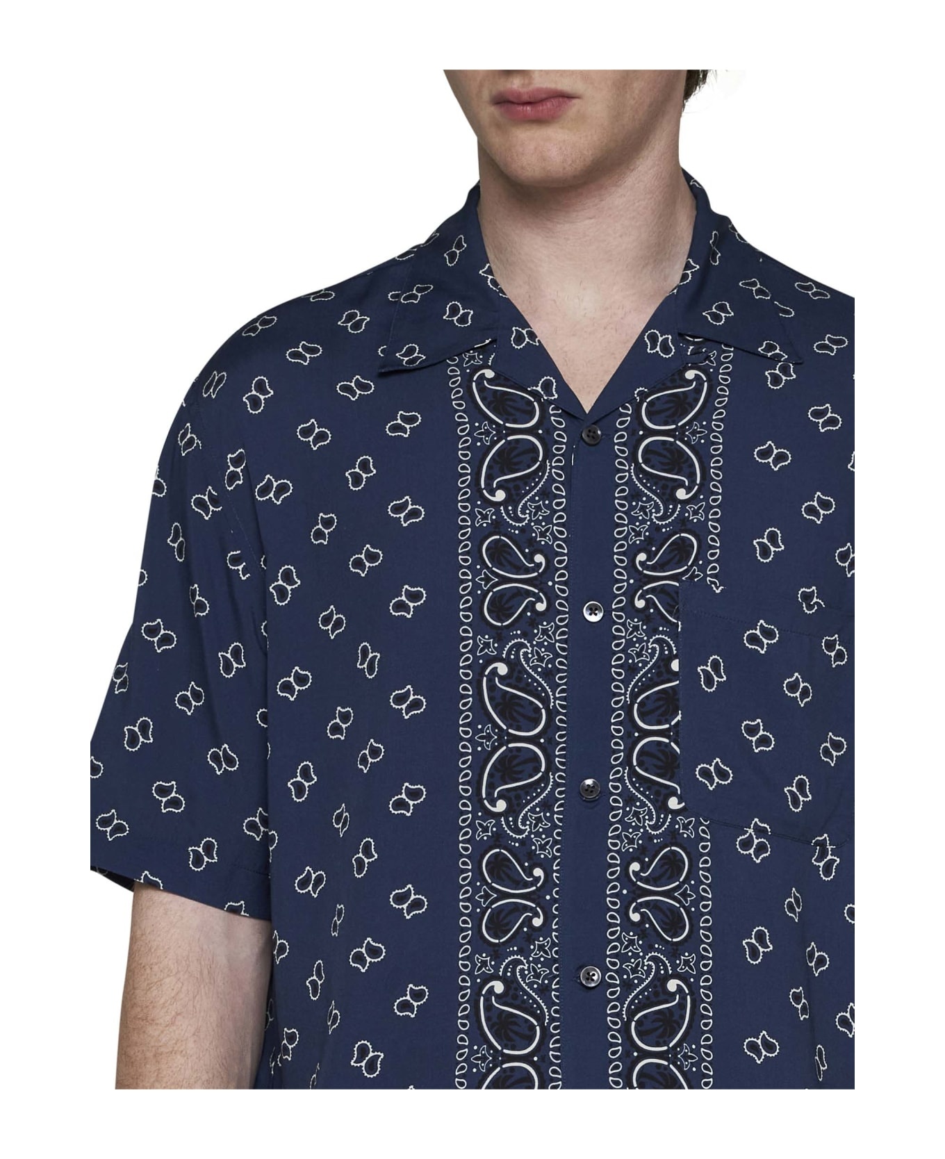 Printed Short Sleeved Shirt - 5
