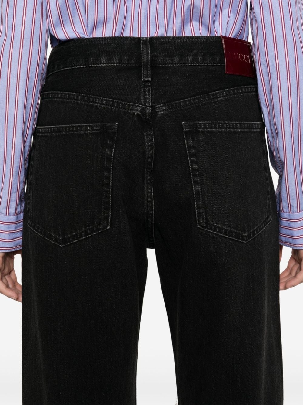 straight-leg jeans - 5