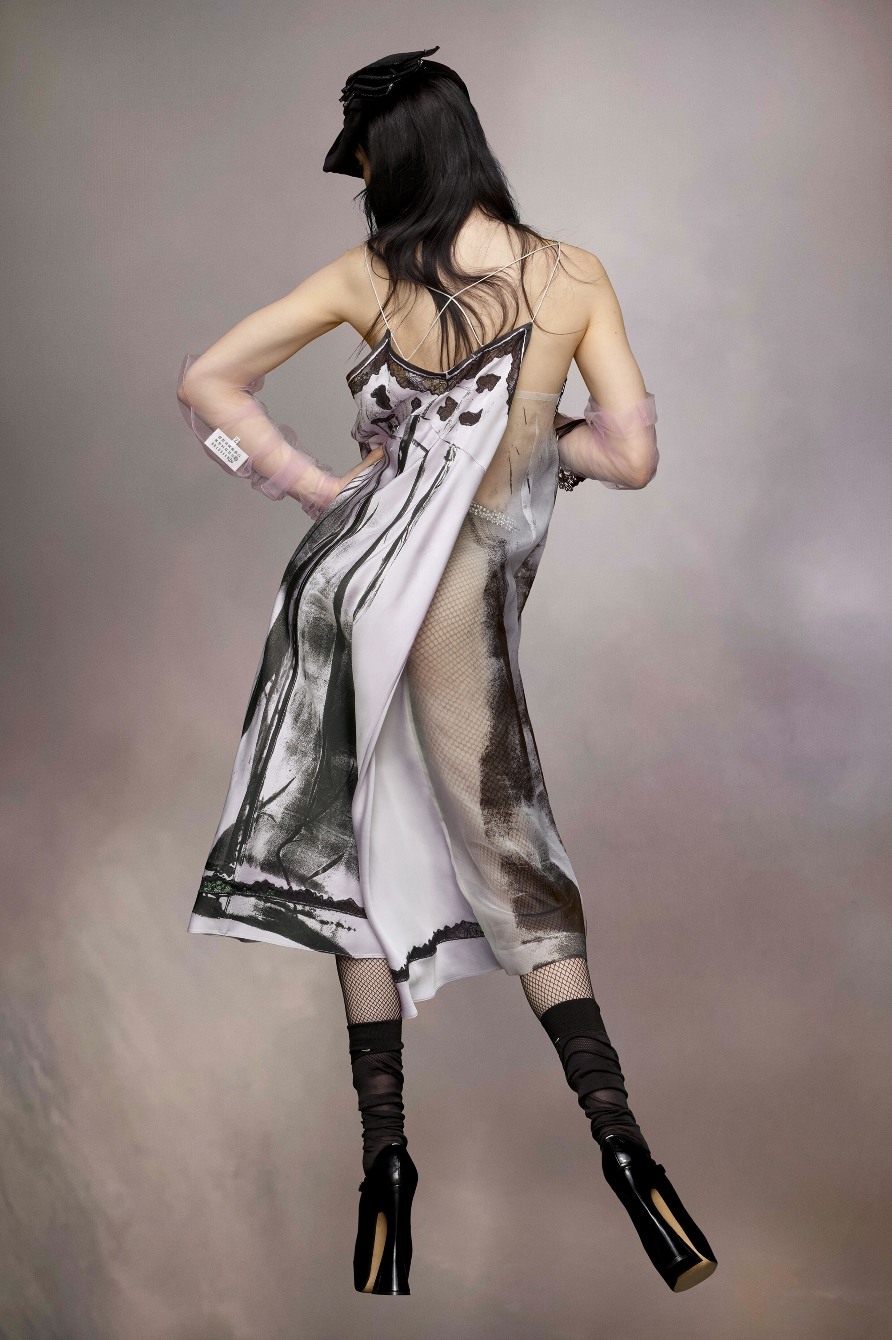 Freeze-frame midi dress - 4