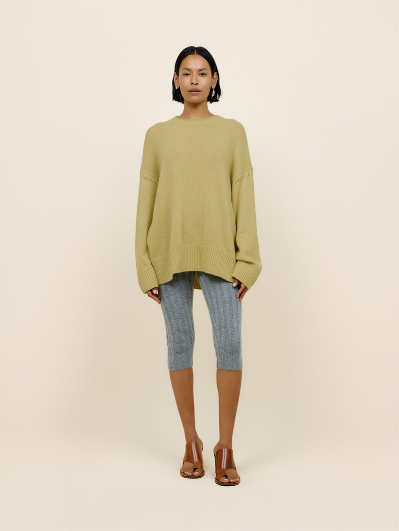 The Elder Statesman NIMBUS CALLA CREW outlook