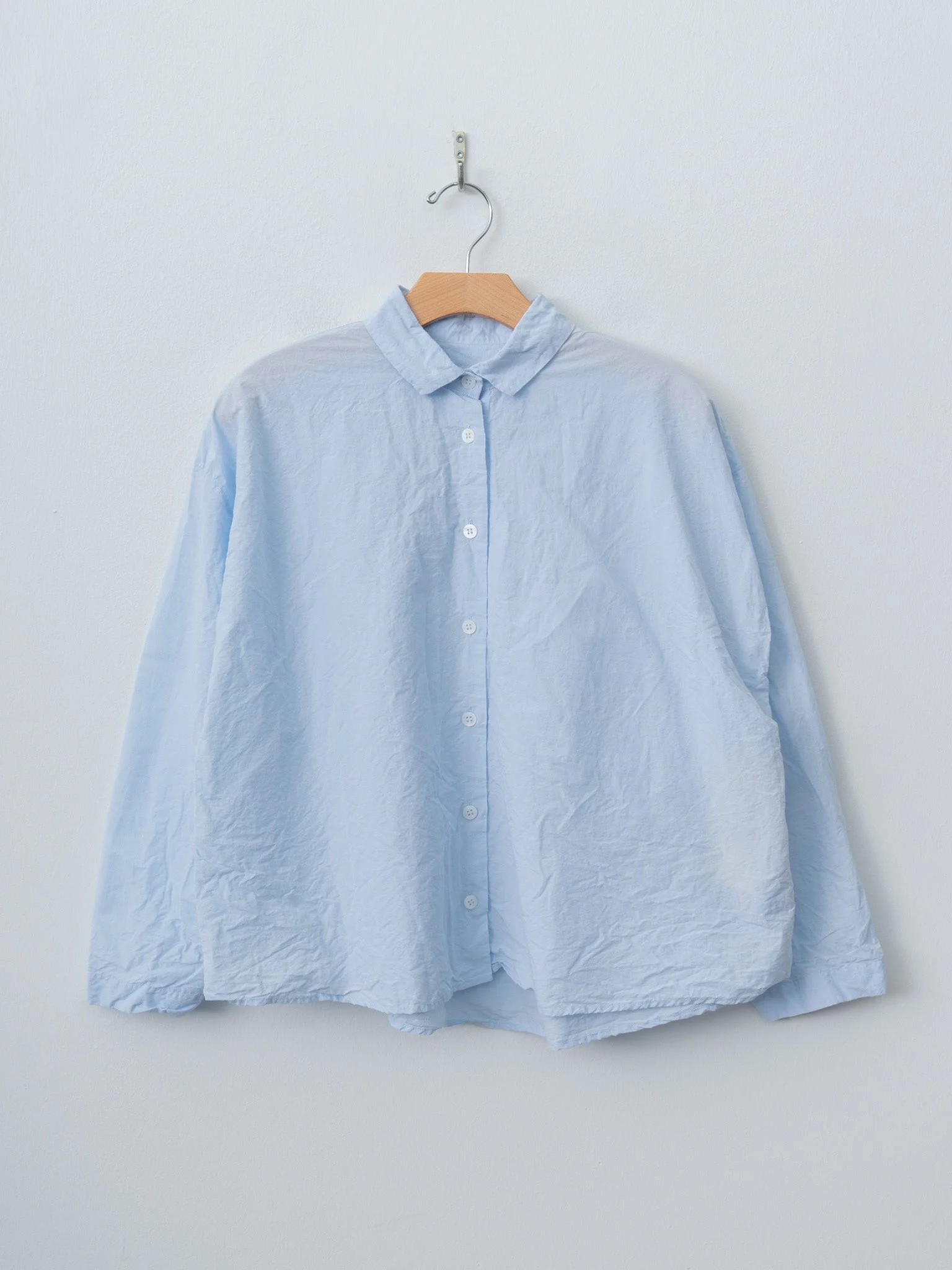 Short Overshirt - Azur - 1