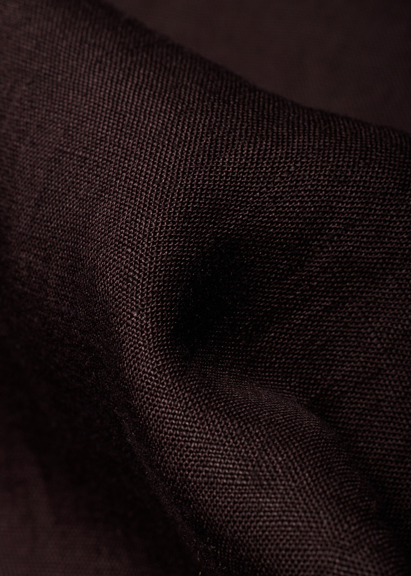 Aubergine Linen Suit 9