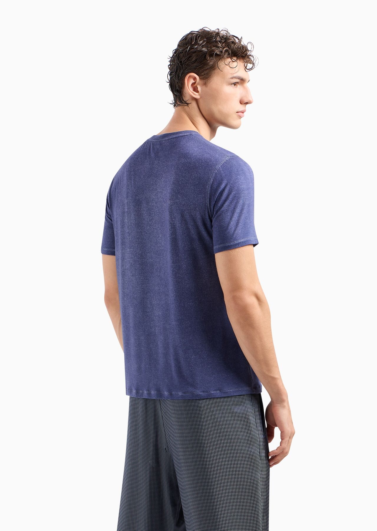 Modal blend jersey crew-neck T-shirt - 3