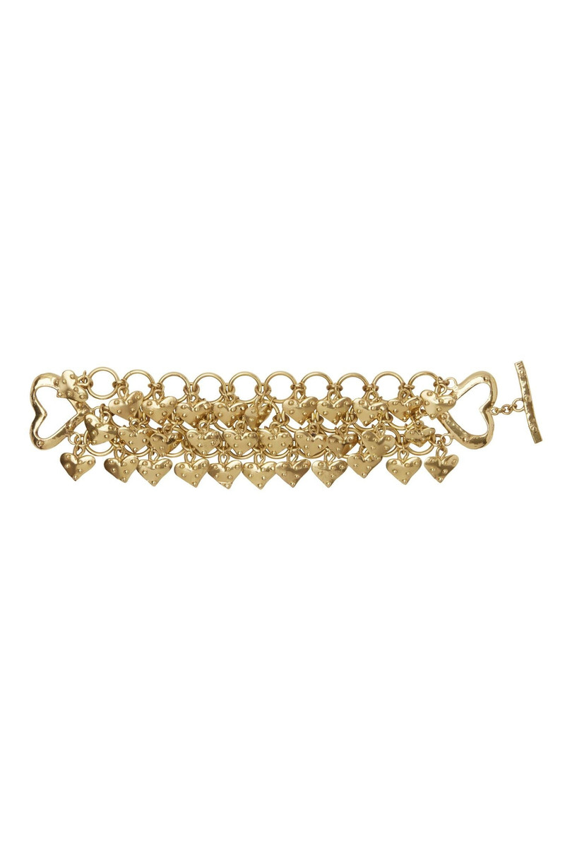 Atomic Linked Heart Bracelet 1