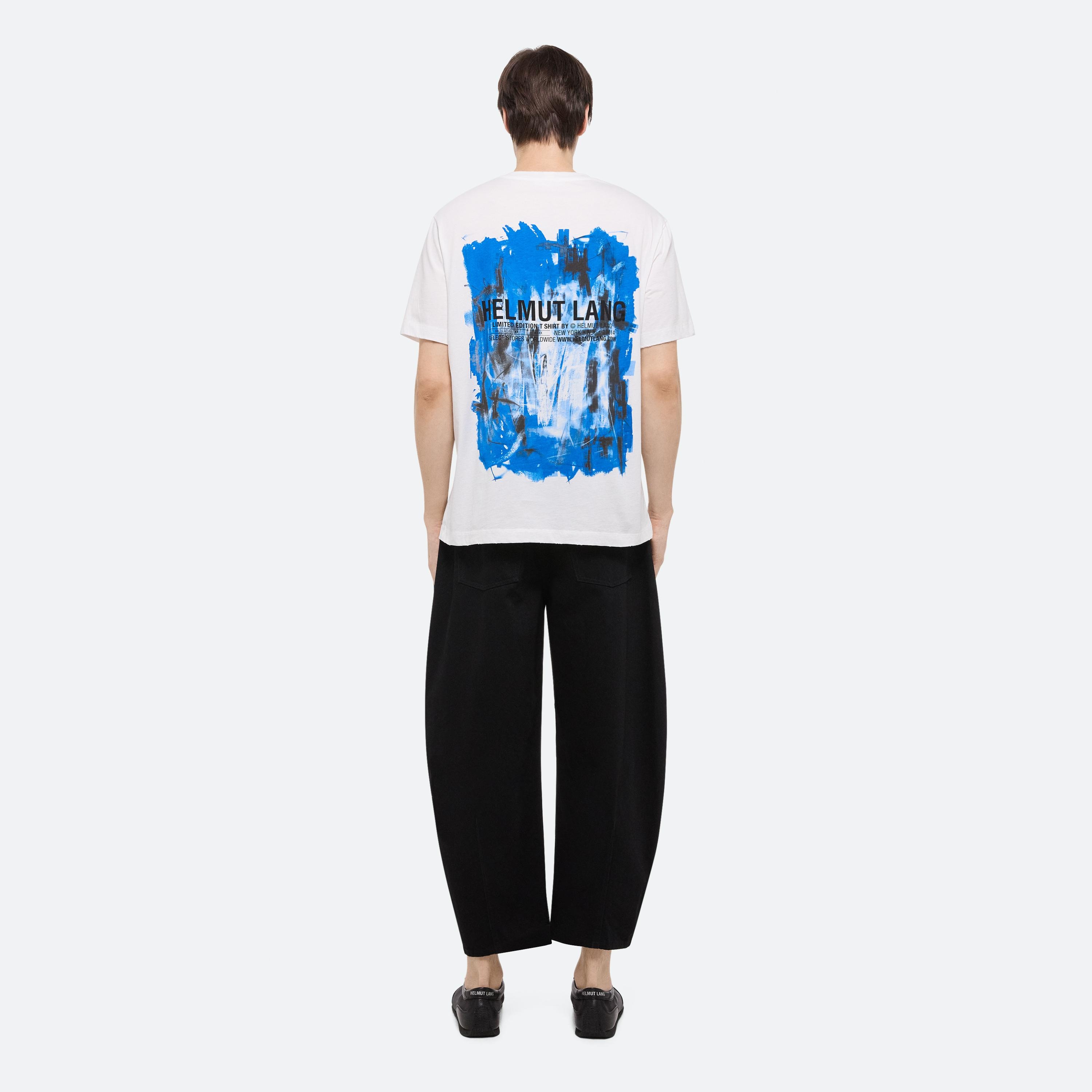 BLUE SCRIBBLE TEE - 5