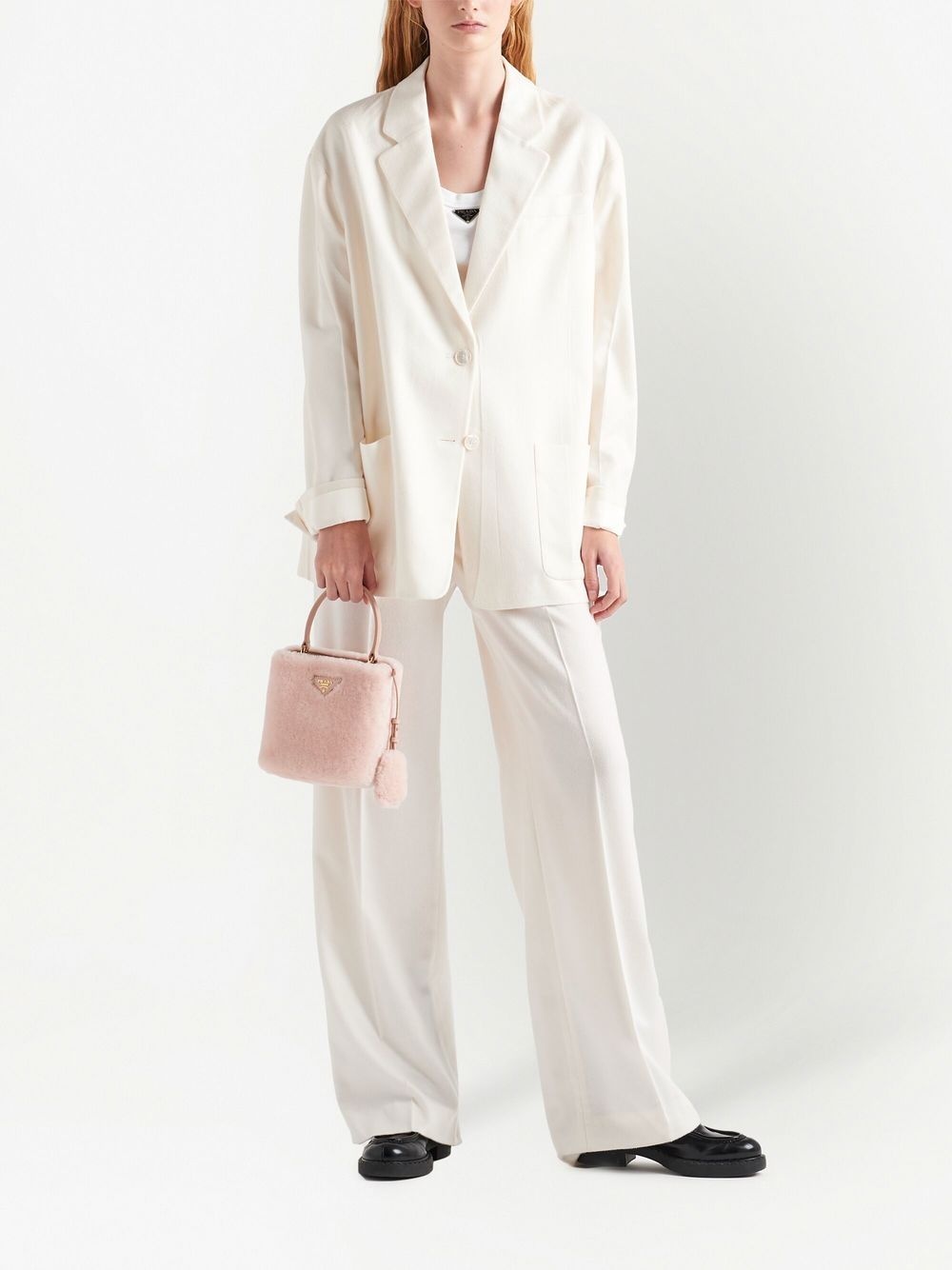Panier shearling mini bag - 2