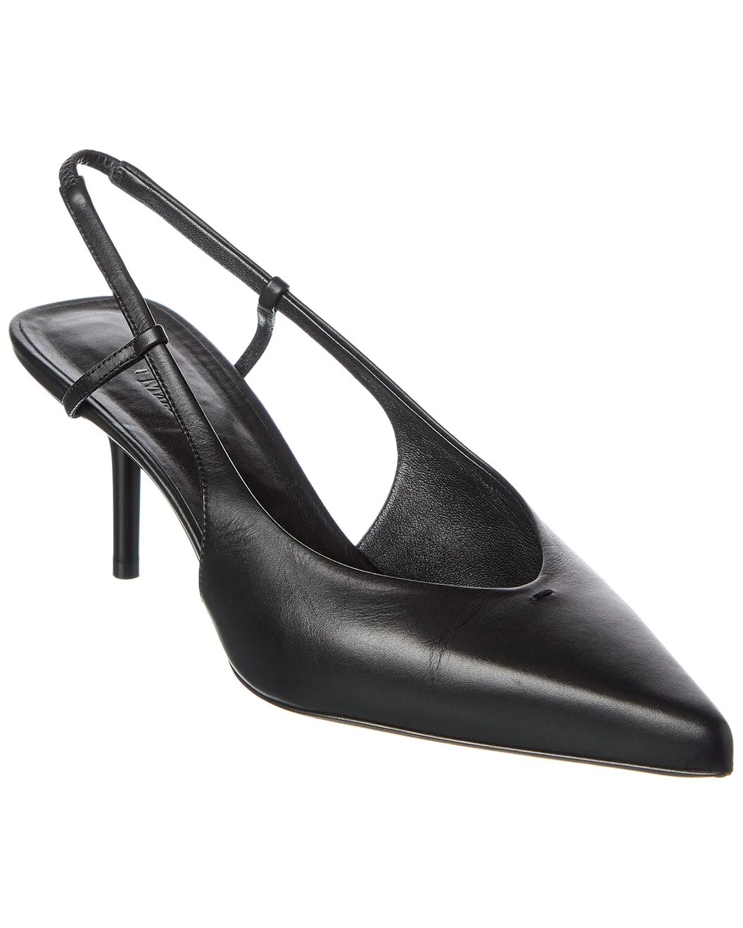 Max Mara Leather Slingback Pump - 1
