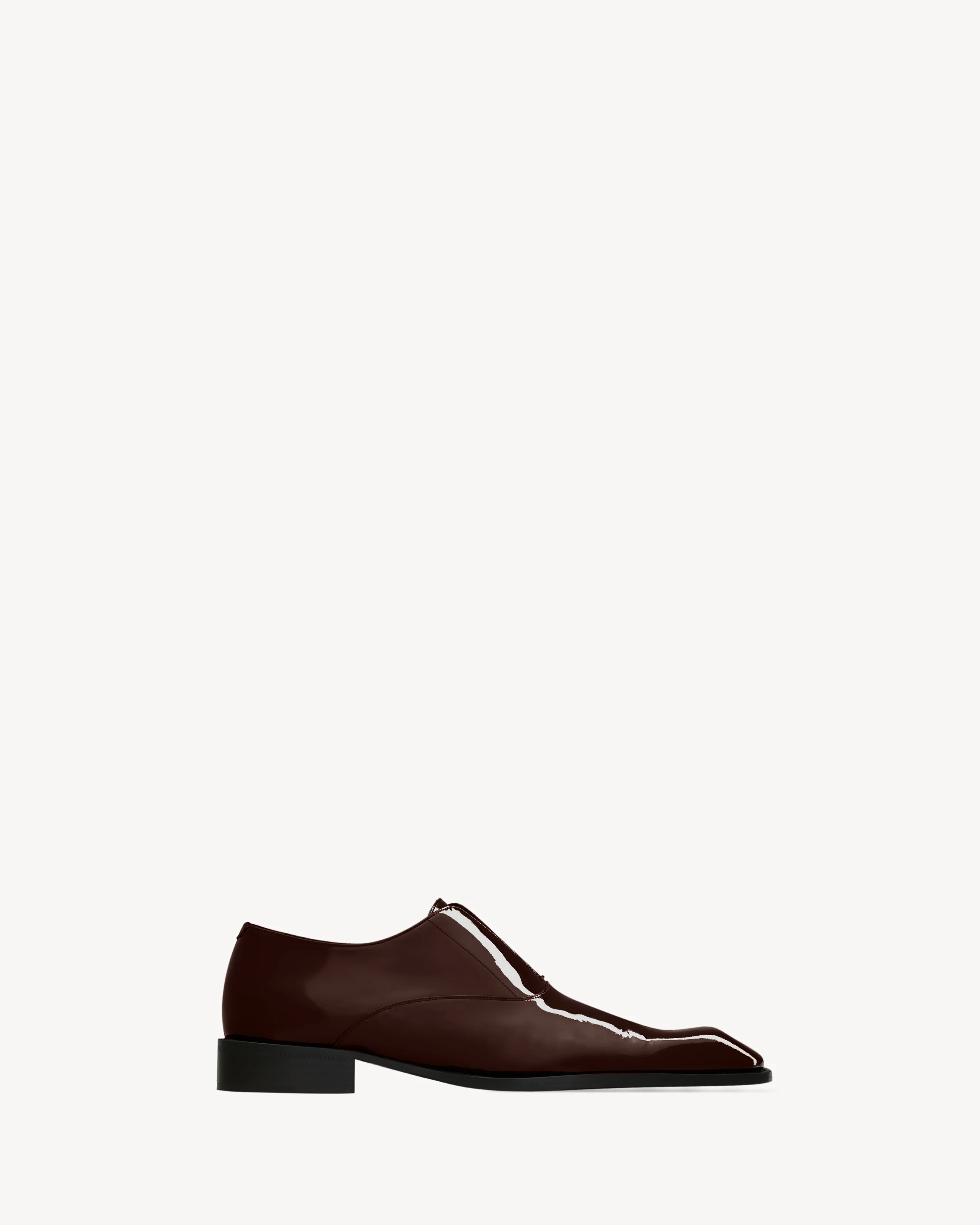 MILTON SLIP-ON OXFORDS IN PATENT LEATHER - 1