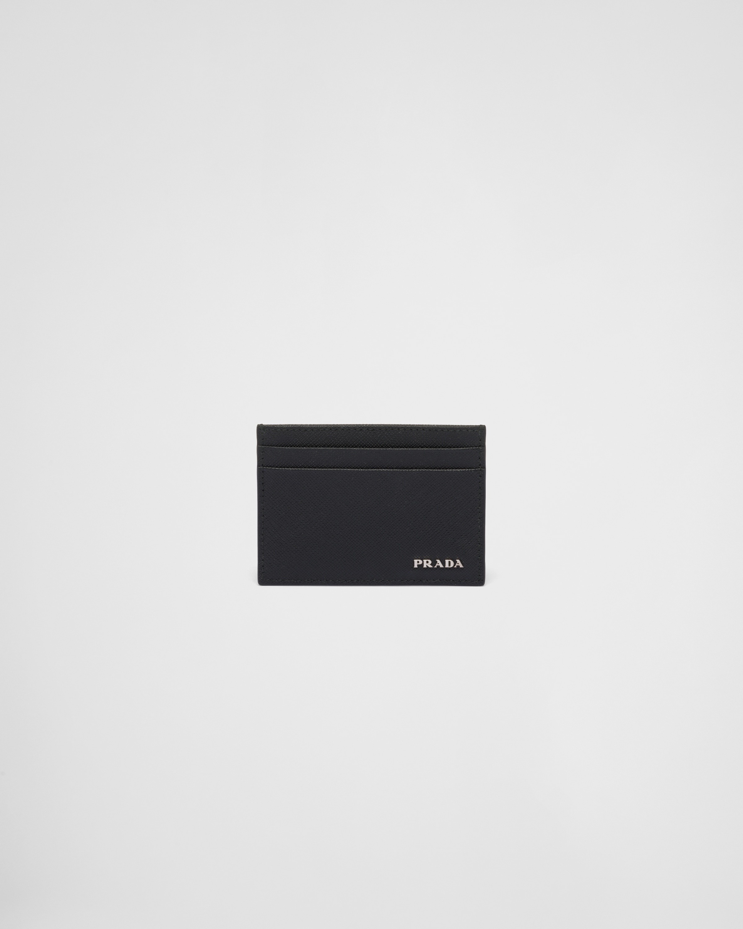 Saffiano leather card holder - 1