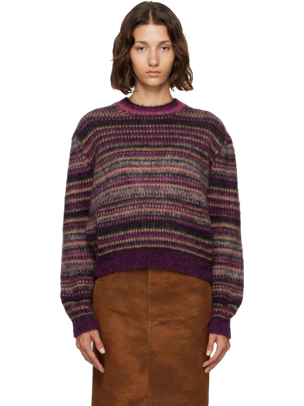Purple Morine Sweater - 1