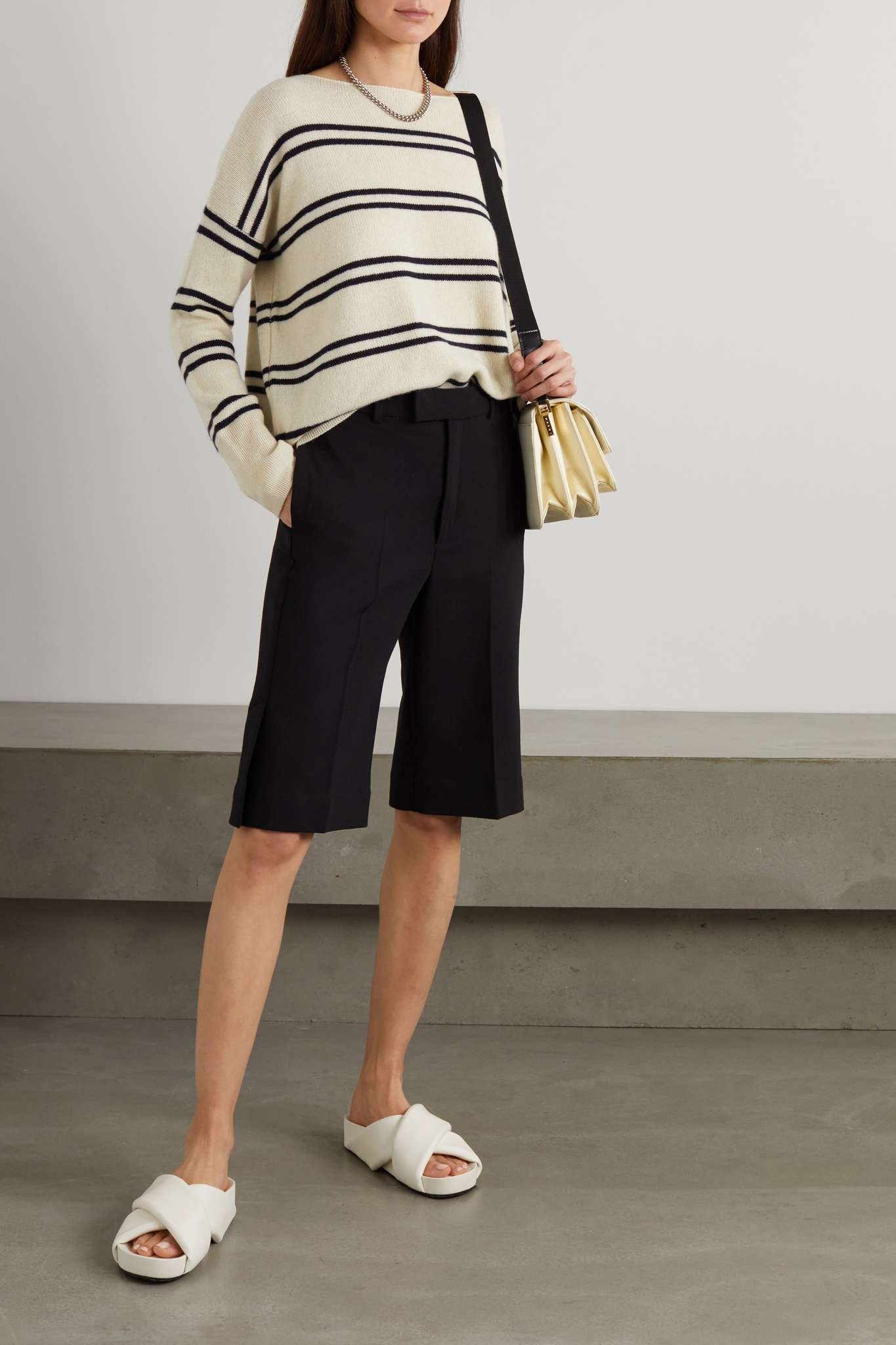 Striped cashmere sweater - 2