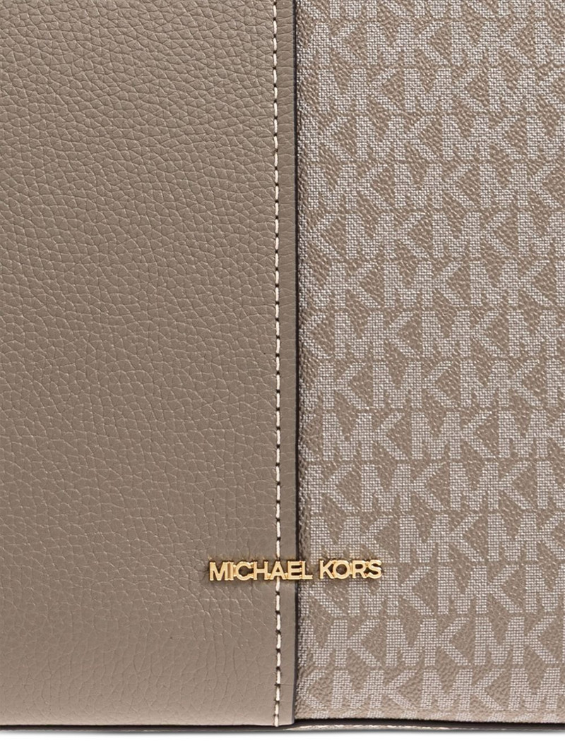 logo-print canvas tote bag 6