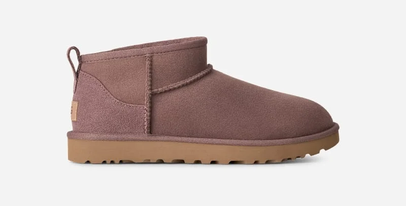 ® Women's Classic Ultra Mini Sheepskin Classic Boots in Portobello - 1