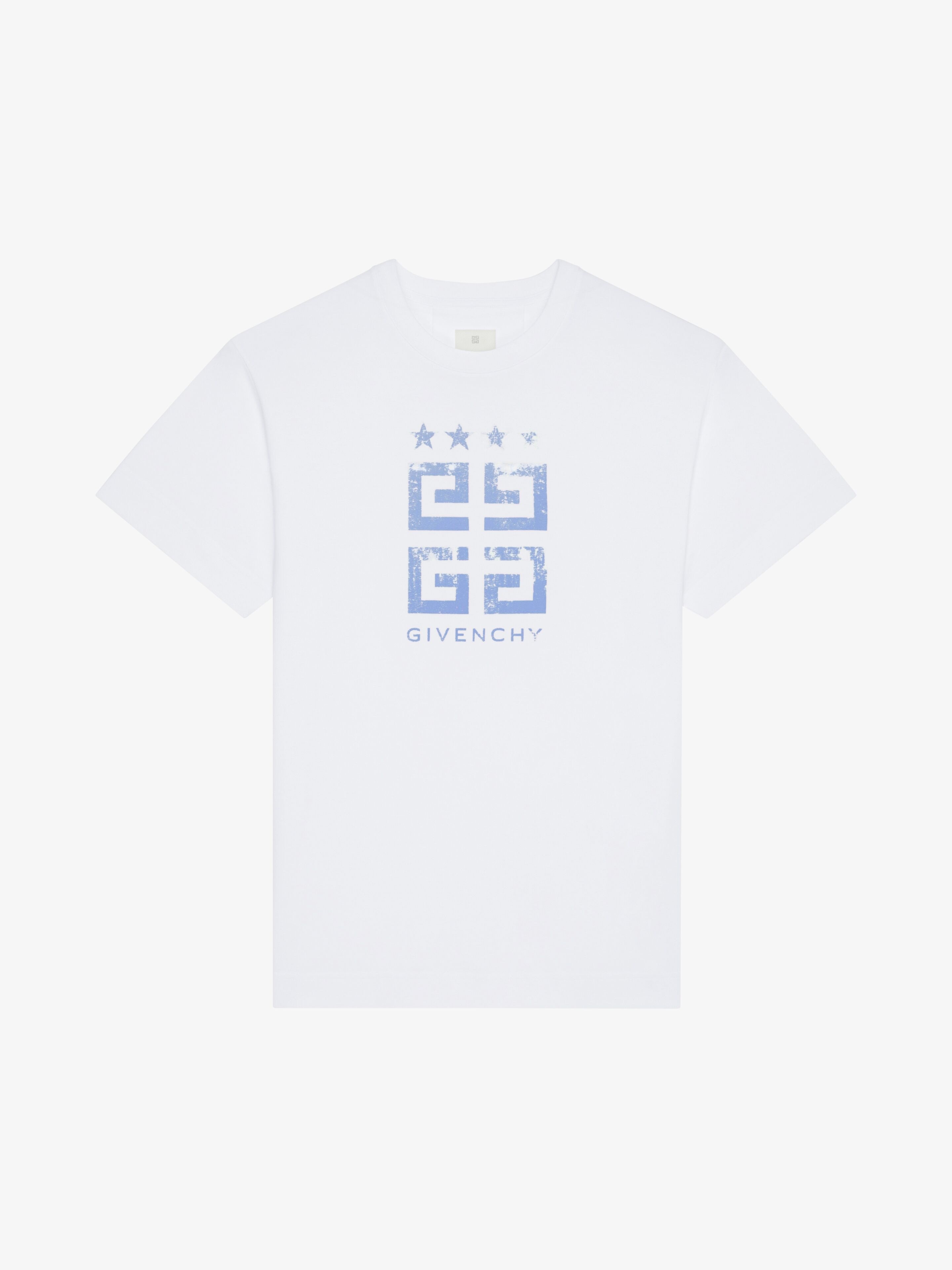 4G STARS SLIM FIT T-SHIRT IN COTTON - 1