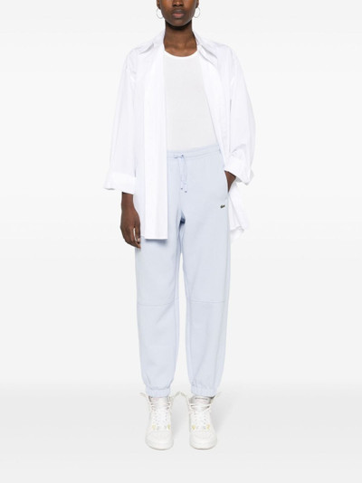 LACOSTE logo-patch track pants outlook