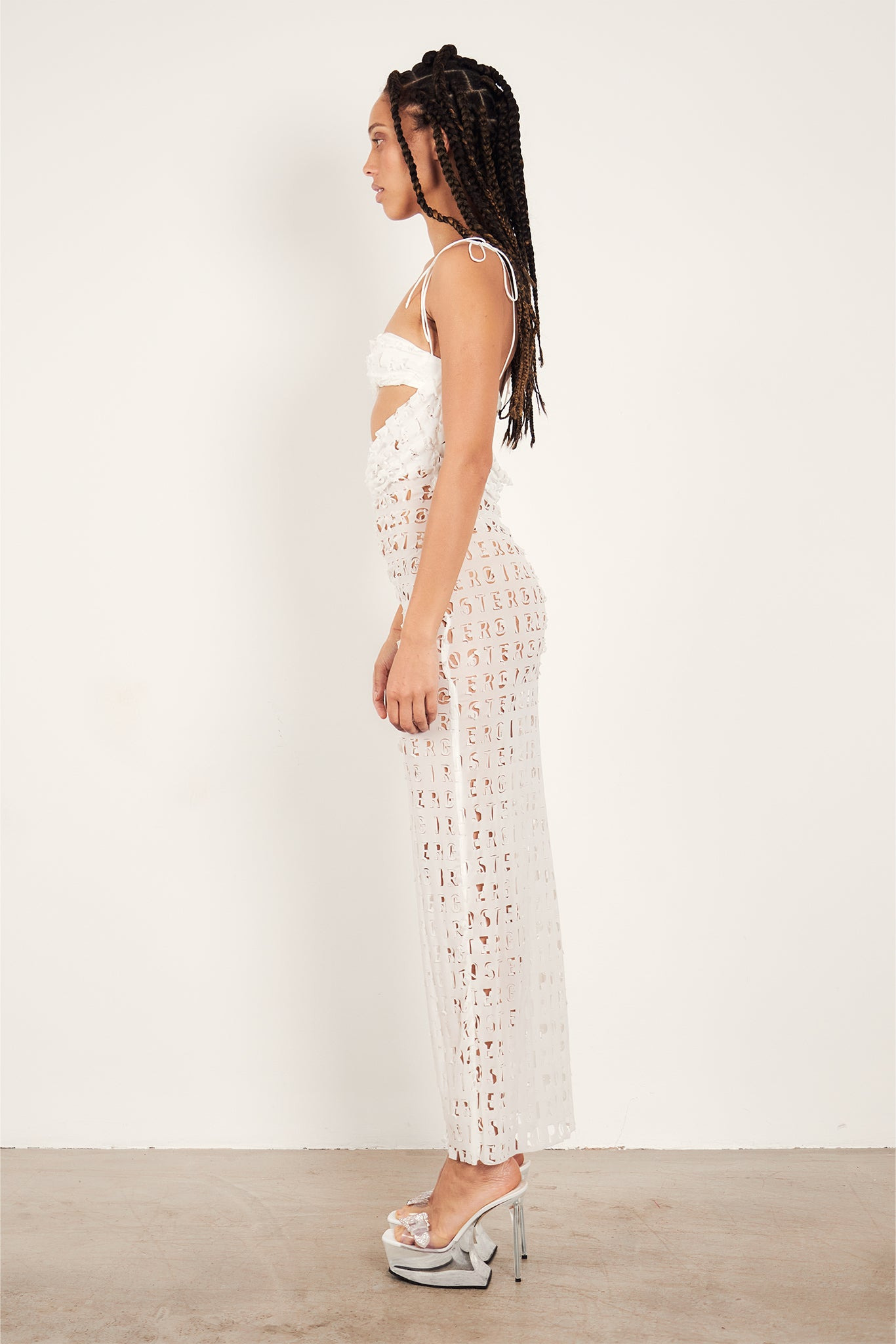 VERITY DRESS VIRGIN WHITE - 9