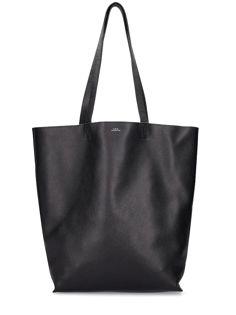 CABAS MAIKO LEATHER TOTE BAG - 1