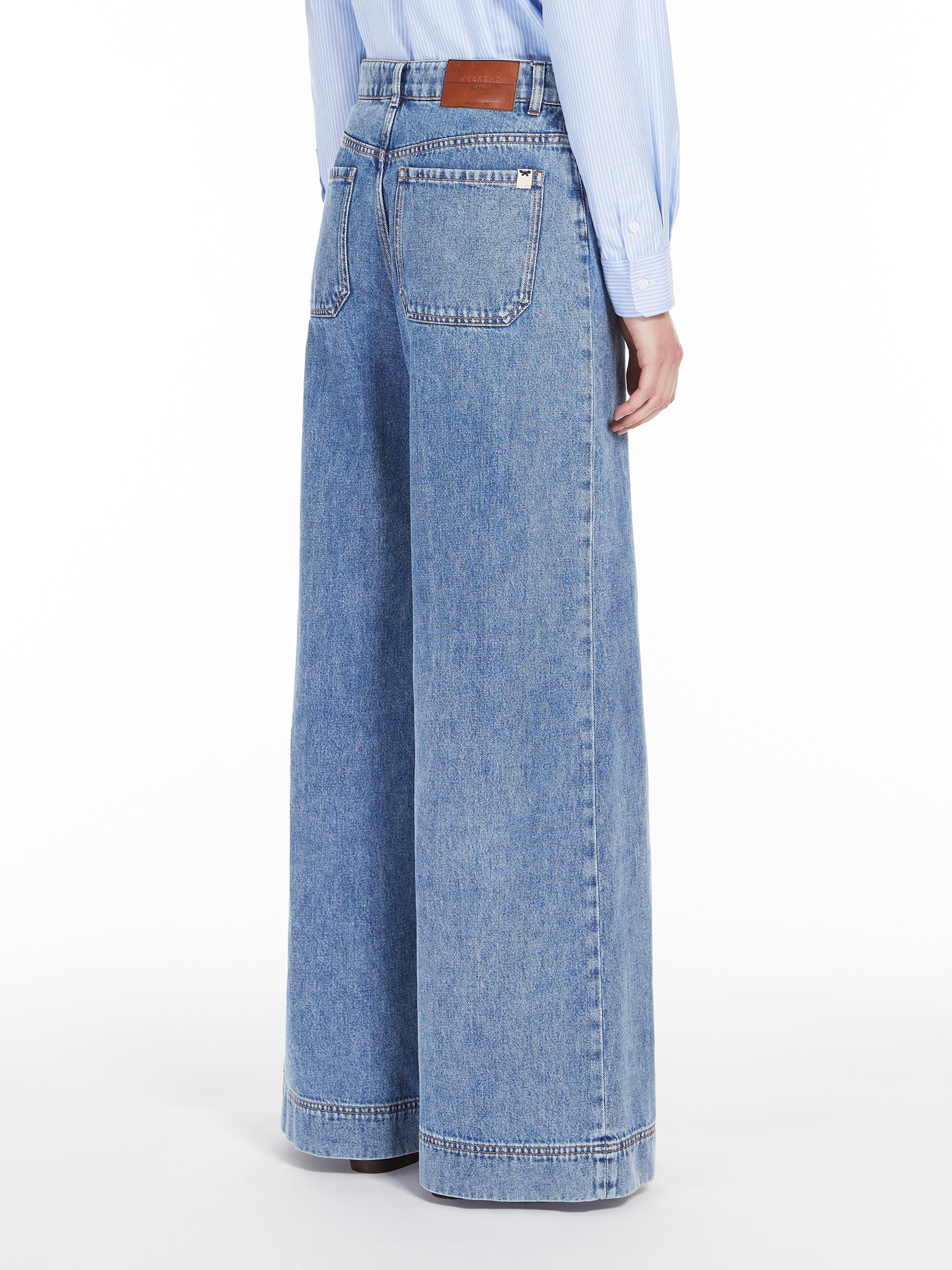VEGA Wide-leg denim jeans - 4