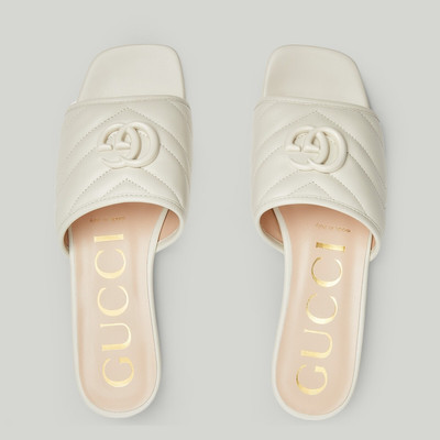 GUCCI Women's slide with Double G outlook